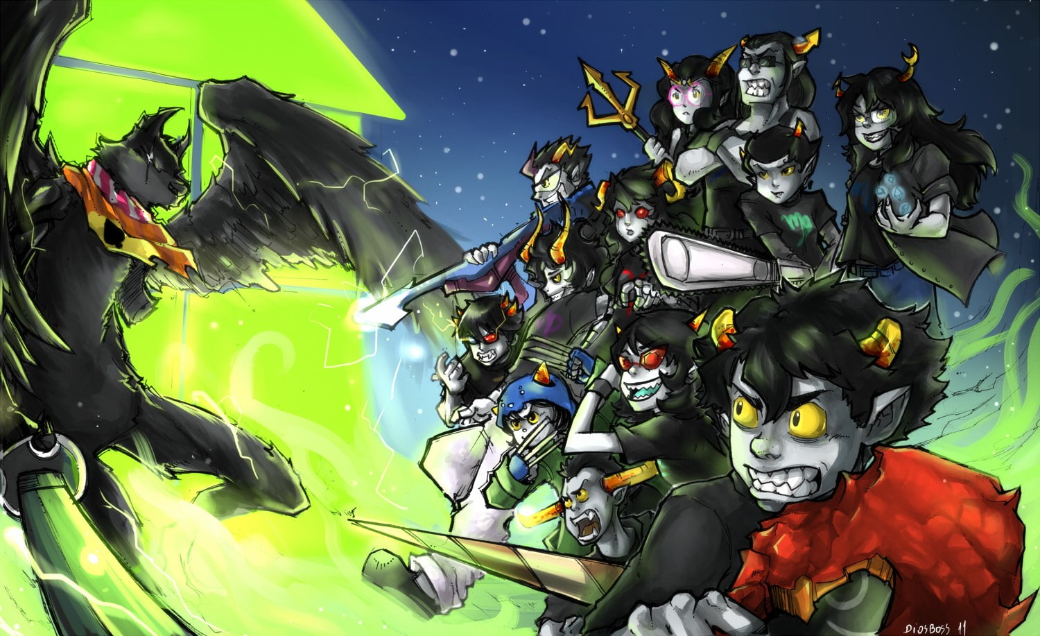 720P, Homestuck, HD Wallpaper