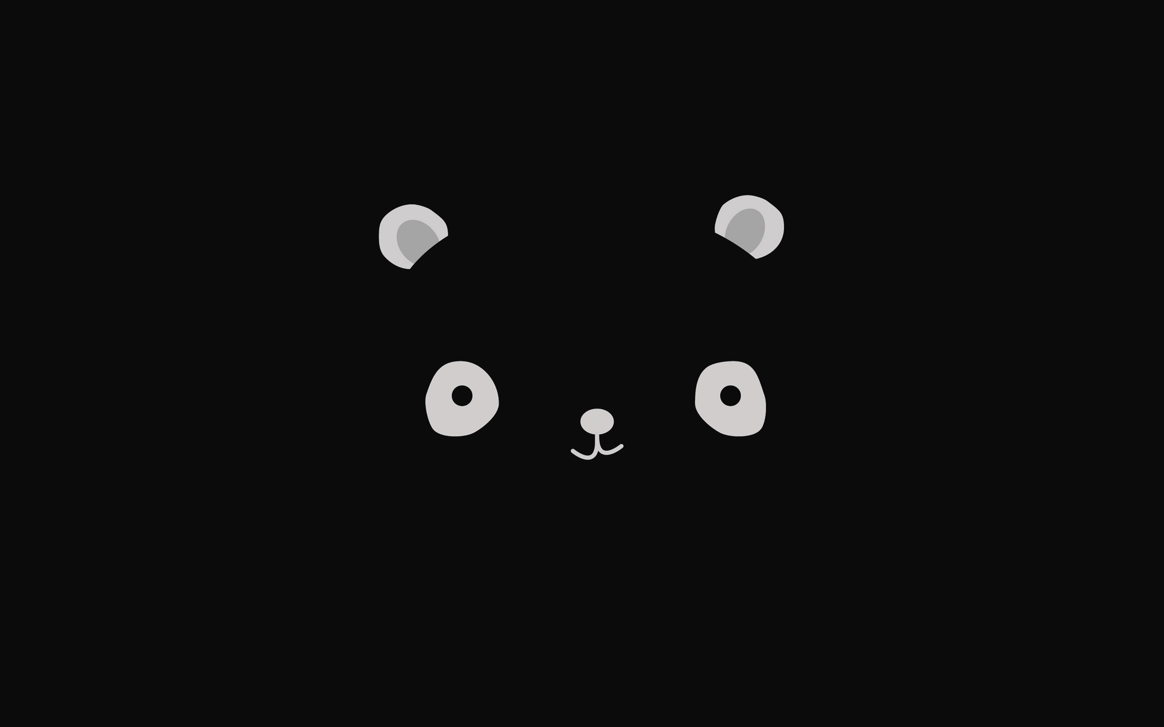 minimal, cut out, anthropomorphic face, illust, creativity, 4K, dark, still life, art and craft, copy space, no people, black background, indoors, smiling, HD Wallpaper