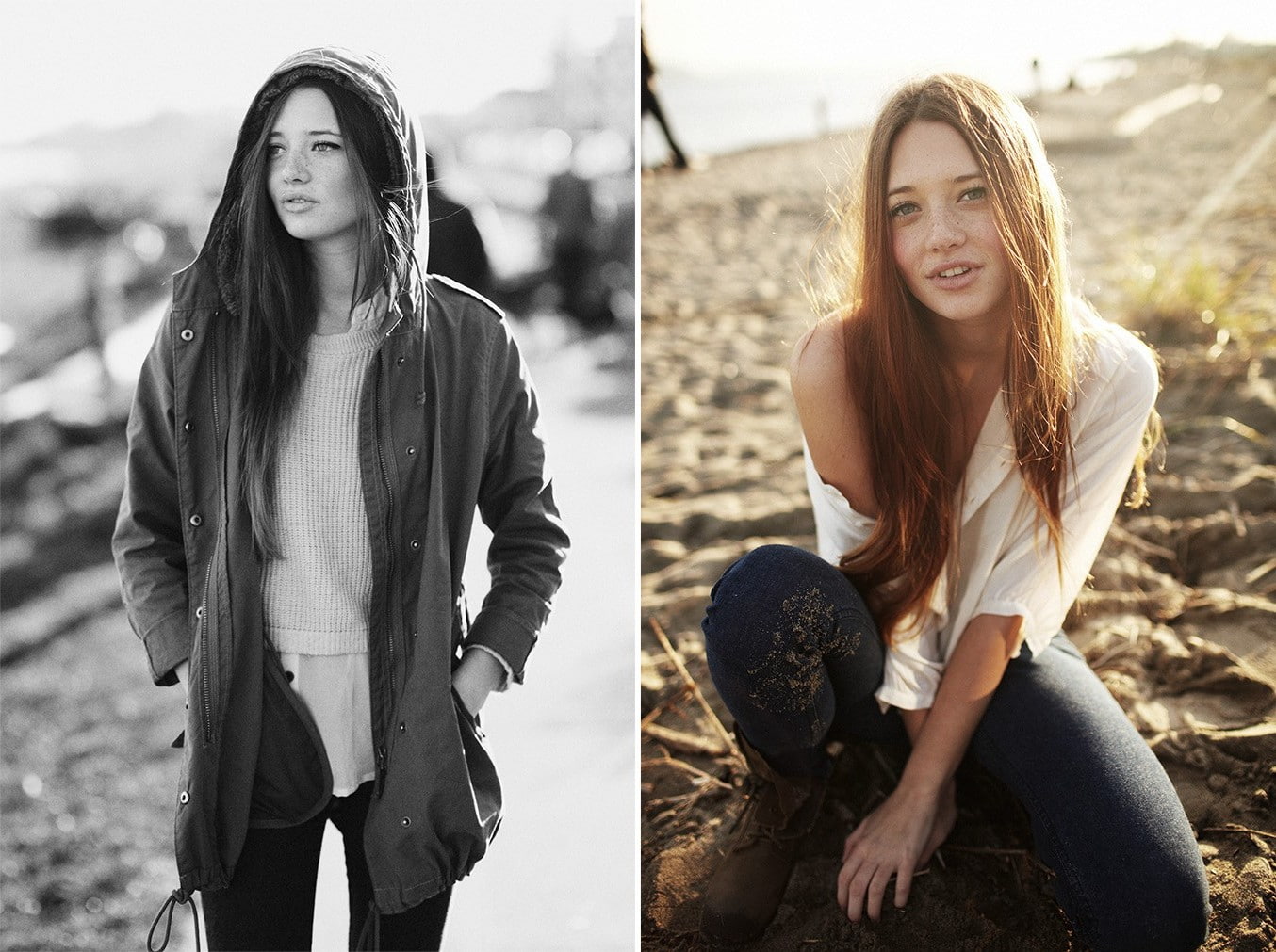 Lindsay Hansen, leisure activity, lifestyles, clothing, real people, long hair, beautiful woman, people, day, model, emotion, three quarter length, casual clothing, HD Wallpaper
