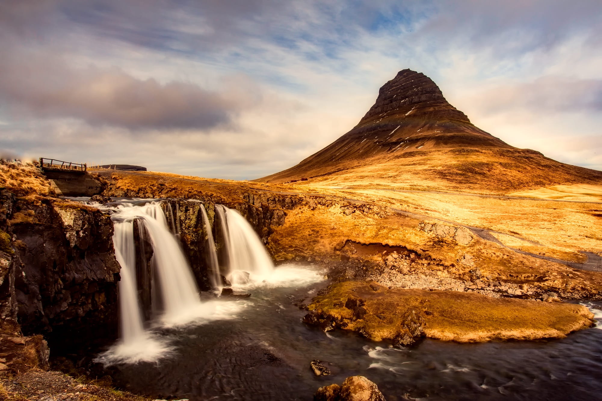 blurred motion, flowing water, falling water, motion, timelapse, waterfalls, kirkjufell, mountain, water, tourism, rock, daytime, rock formation, rock - object, HD Wallpaper