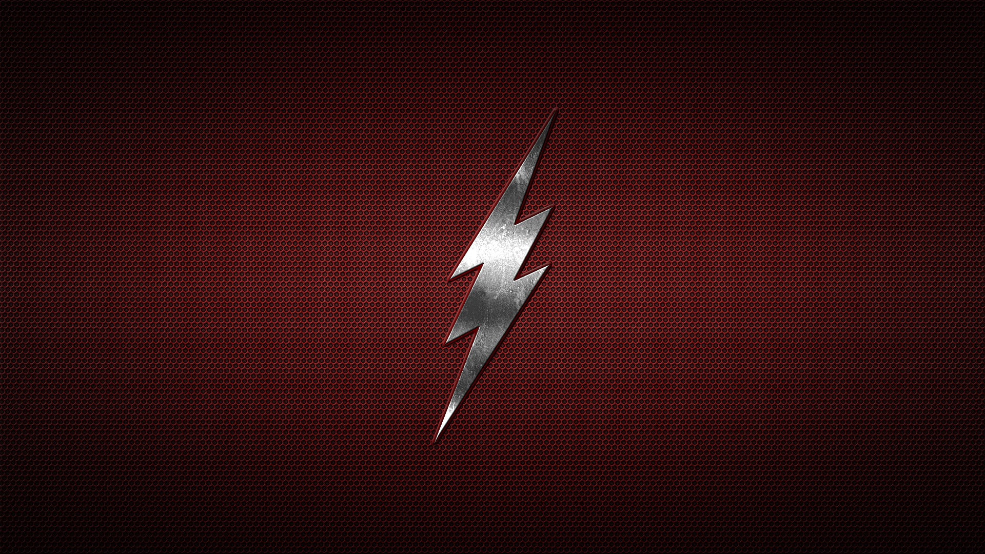 Blitz, minimalism, The Flash, 1080P, Flash, logo, HD Wallpaper