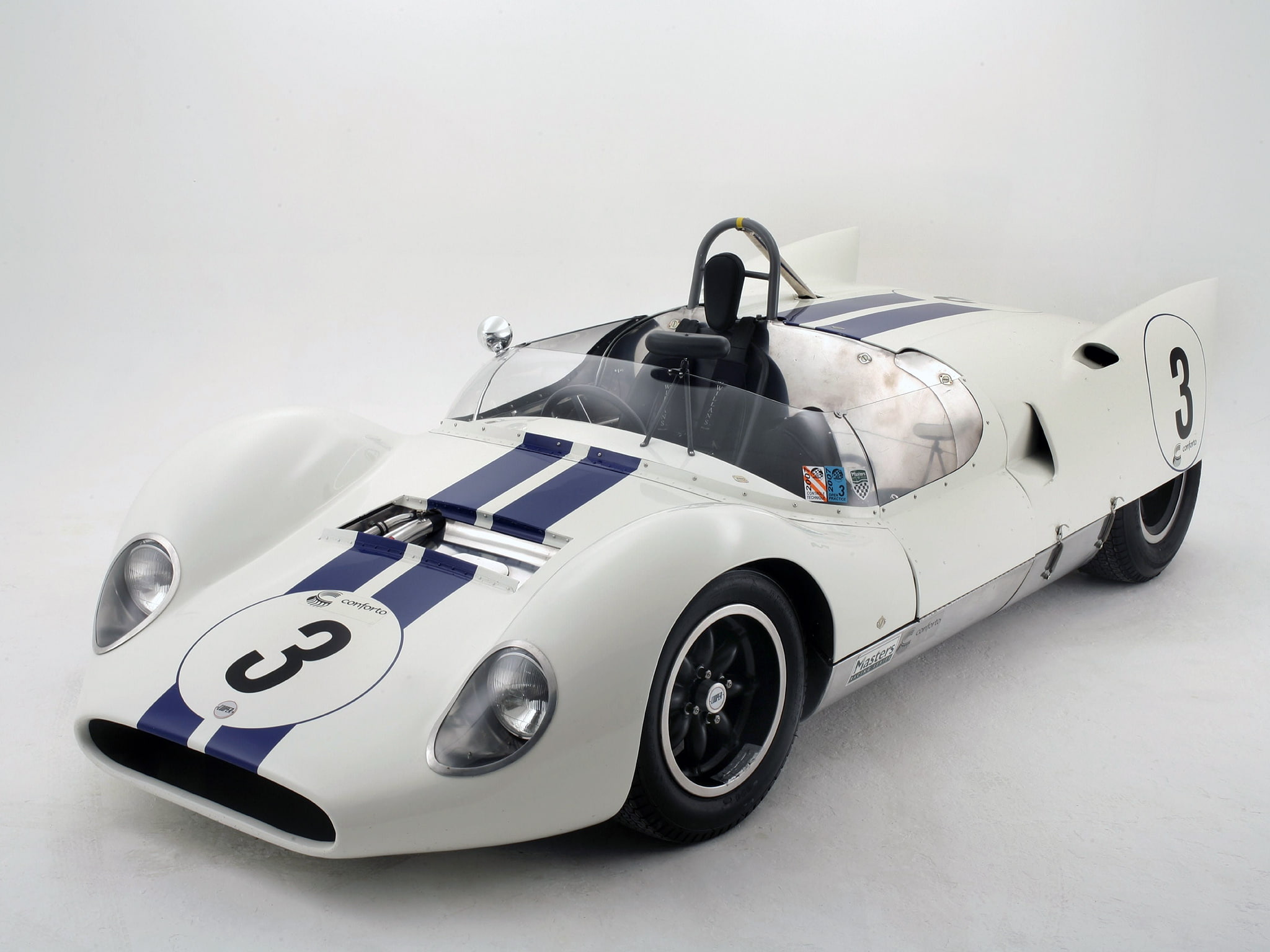 type 61, racing, monaco, classic, climax, race, 1080P, cooper, 1962, HD Wallpaper