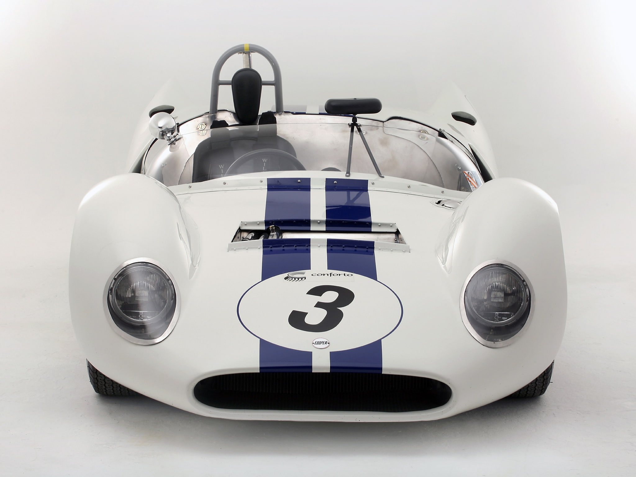 type 61, cooper, classic, 1962, race, climax, racing, monaco, 1080P, HD Wallpaper