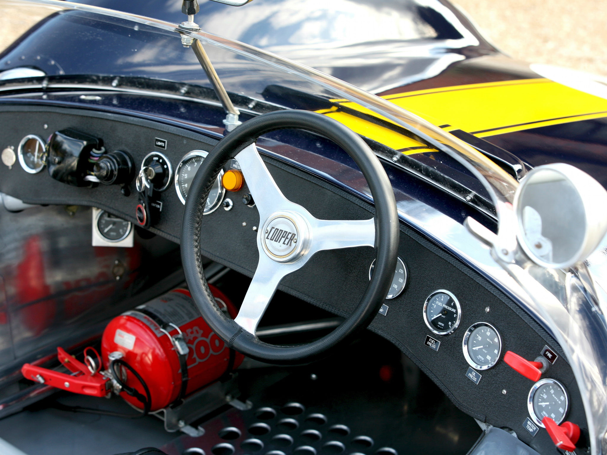 race, monaco, climax, racing, classic, type 61, 1080P, cooper, interior, 1961, HD Wallpaper