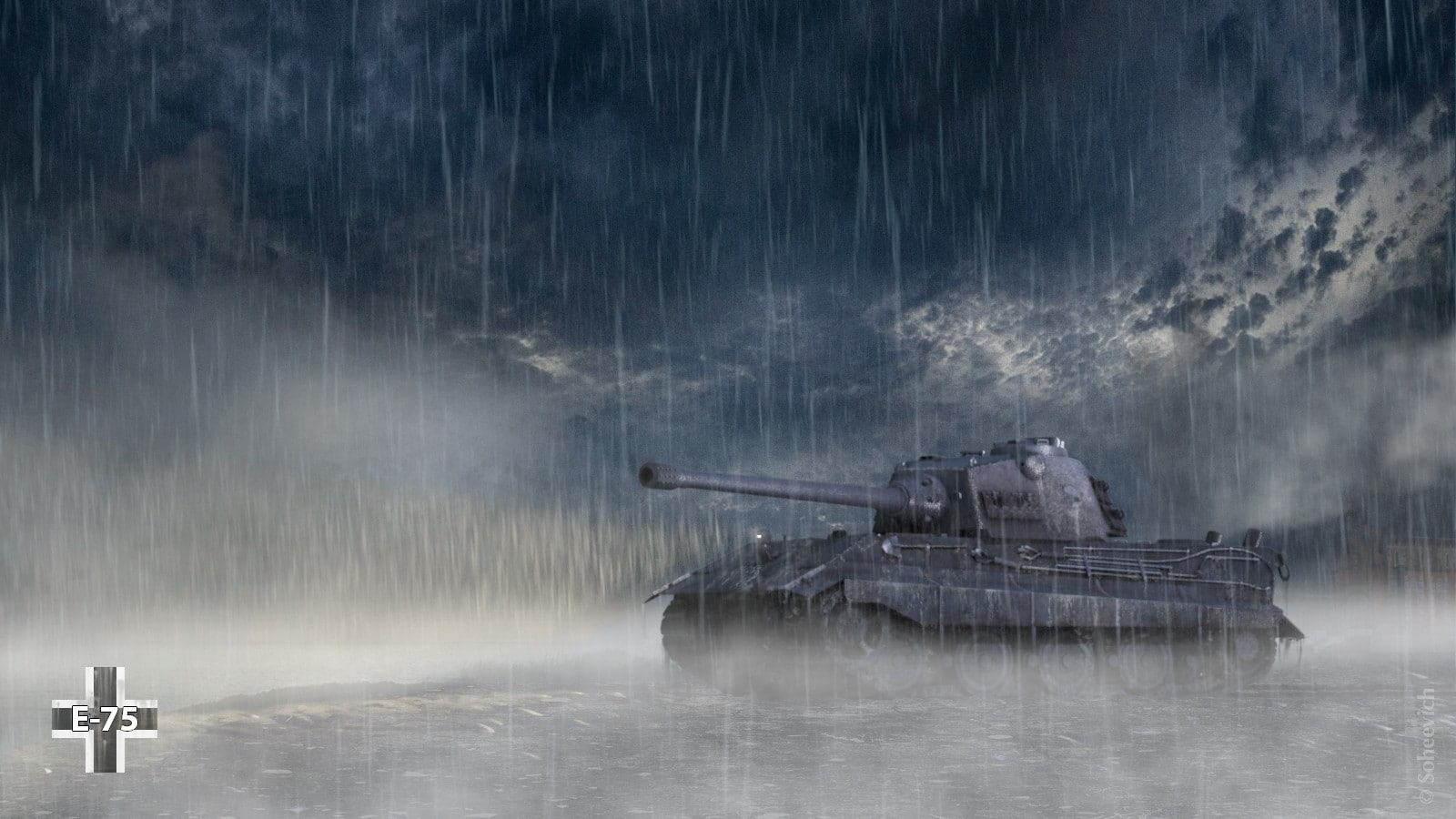 World Of Tanks, 720P, E 75, HD Wallpaper