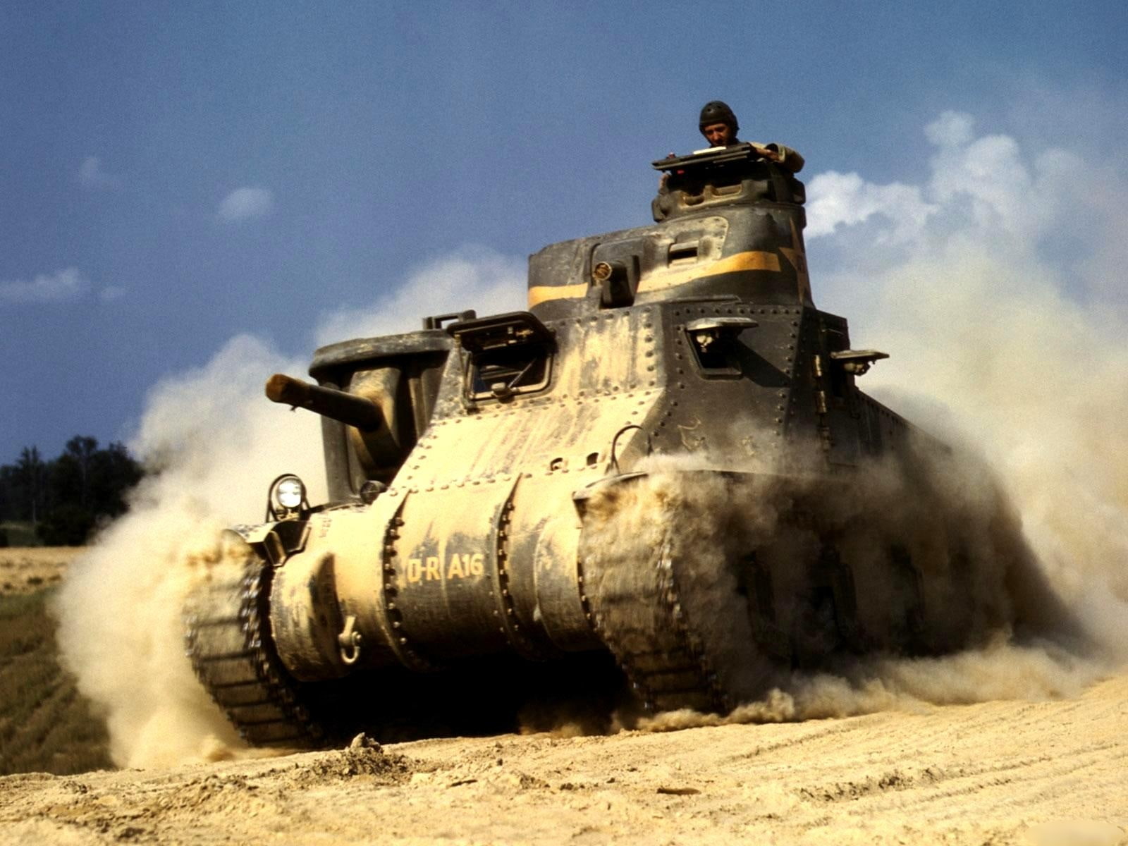 Tanks, M3 Lee, 720P, HD Wallpaper