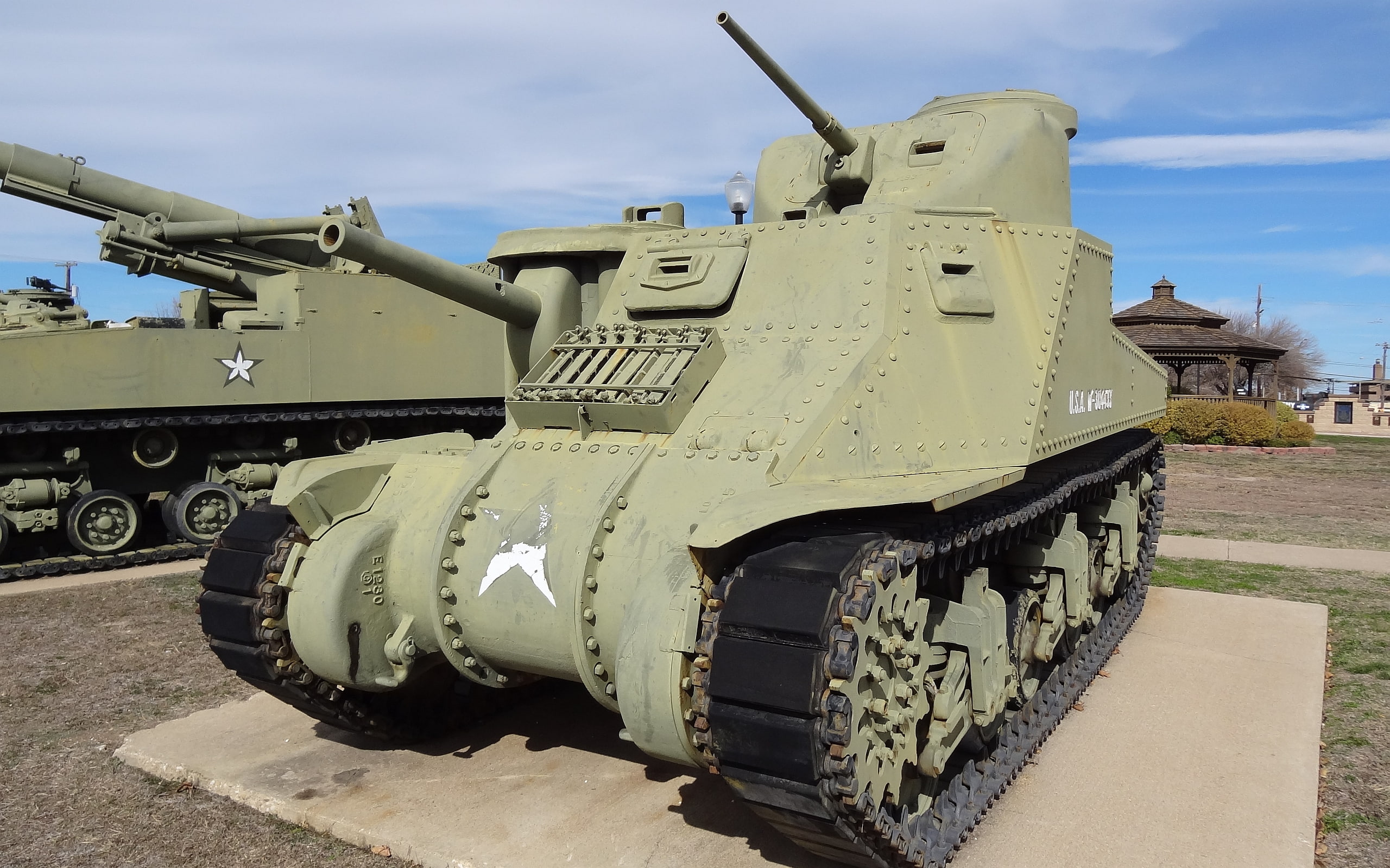 2K, M3 Lee, Tanks, HD Wallpaper