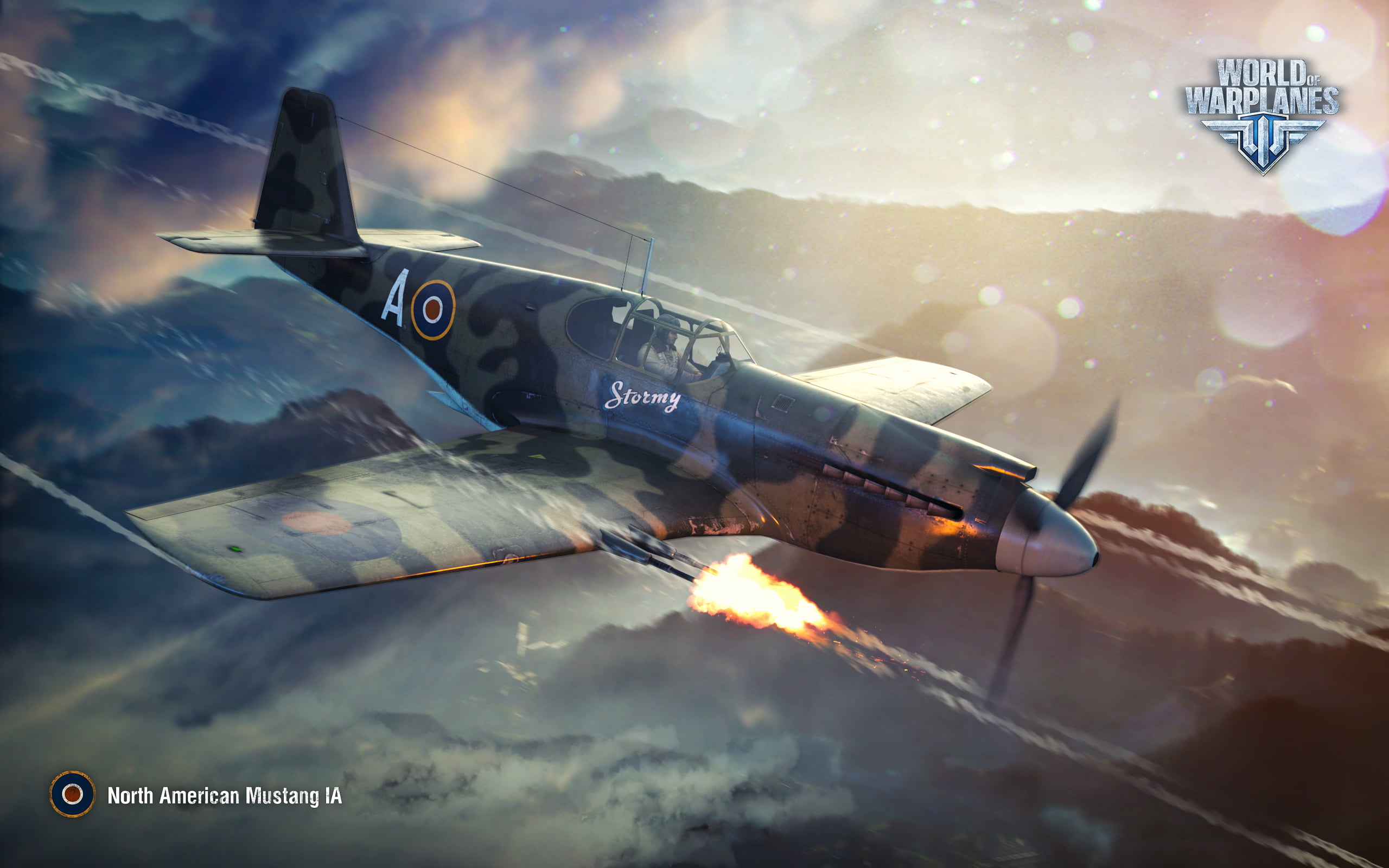 World of Warplanes, WoWp, North American, 2K, fighter, Mustang IA, Wargaming, HD Wallpaper