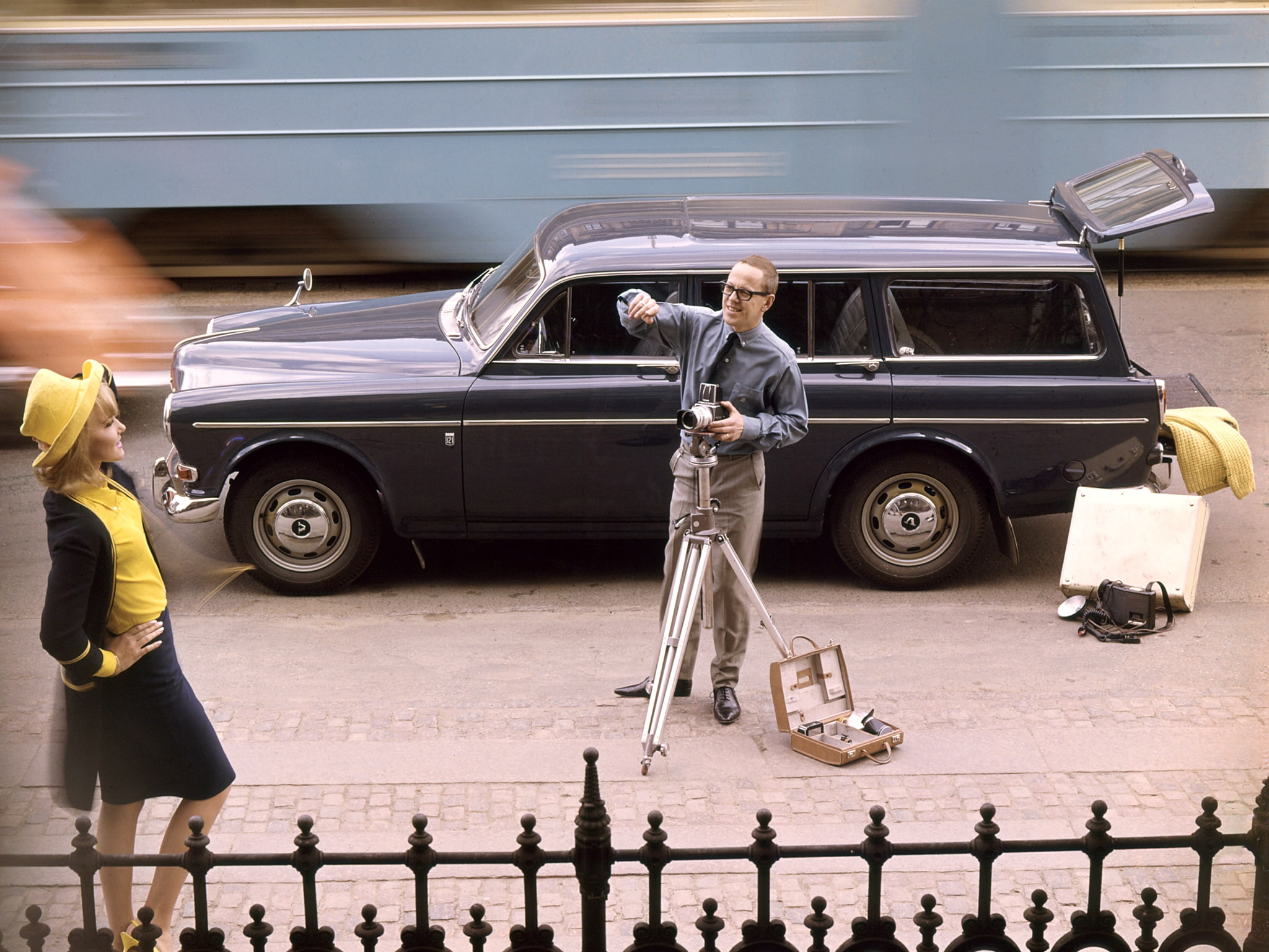 121, 1962, classic, p220, 1080P, stationwagon, volvo, HD Wallpaper