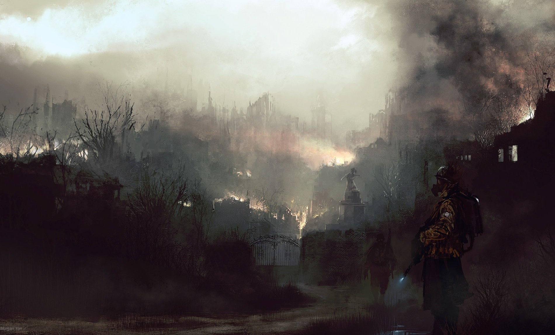 fire, 720P, arson, form, person, HD Wallpaper