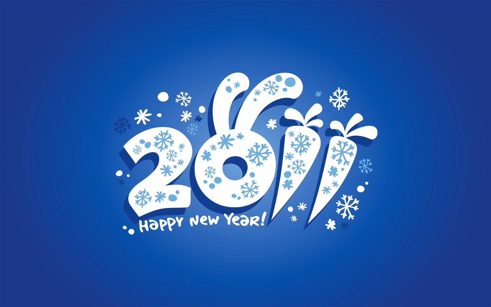 white, clip, hd, new, year, celebrations, 1080P, wishes, 2011, happy, art, blue, HD Wallpaper