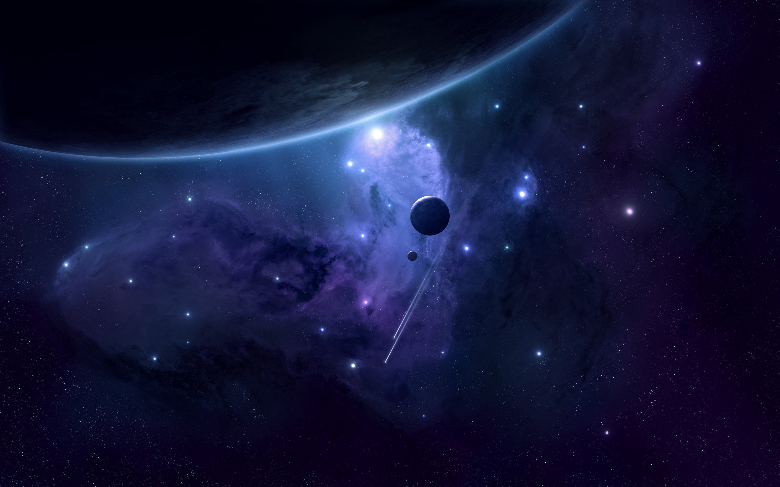 space, sky, black Color, black Hole, stratosphere, astrology, illustration, orbiting, earth, galaxy, constellation, science, planets, astronomy Telescope, HD Wallpaper