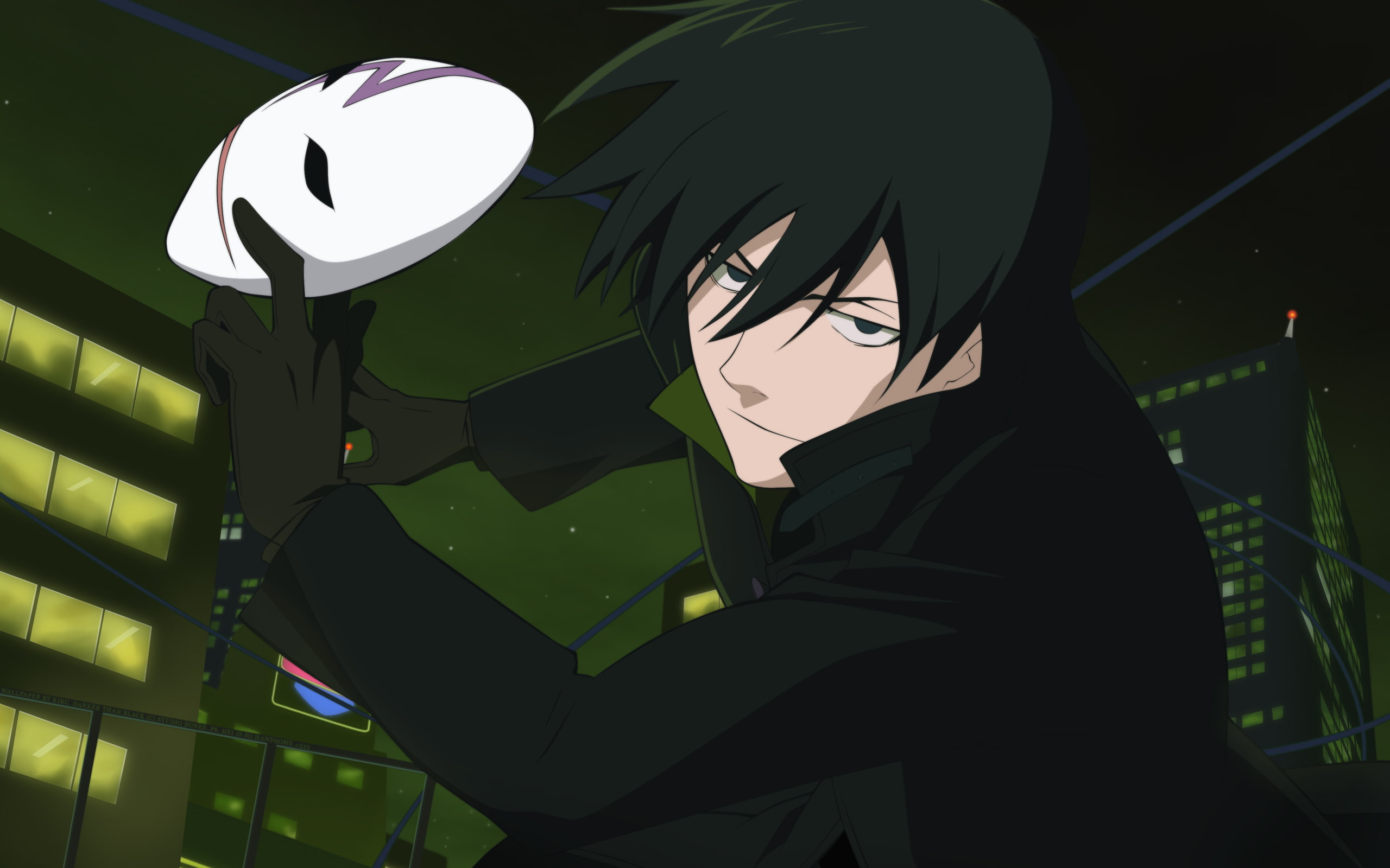 anime, black, darker, than, cartoon/comic, 2K, hd, HD Wallpaper