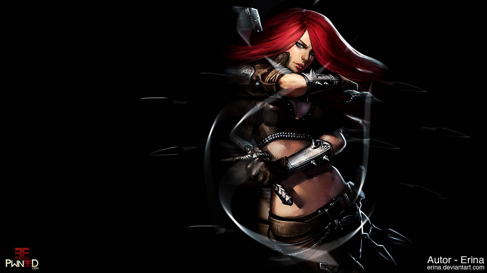 Katarina, 1080P, League of Legends, HD Wallpaper