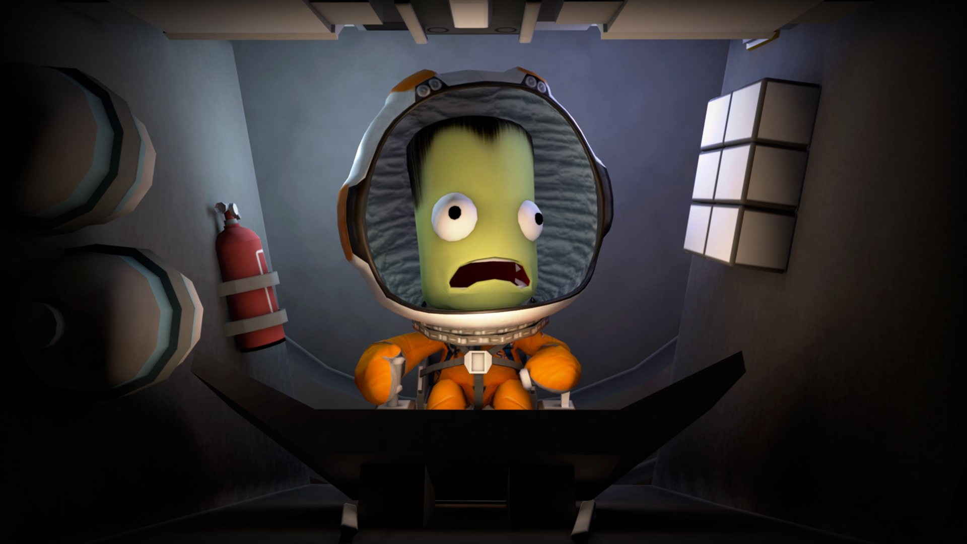 space, ksp, 1080P, sci fi, kerbal, family, cartoon, program, HD Wallpaper