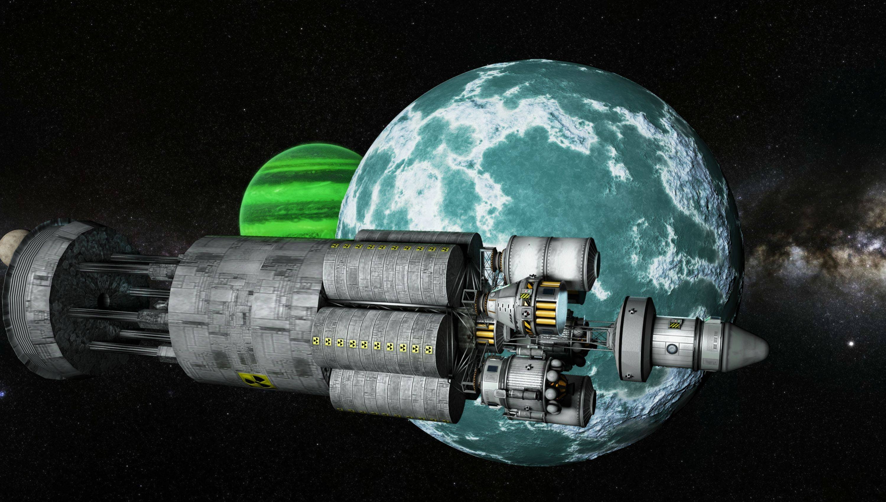 sci fi, cartoon, kerbal, ksp, 2K, program, family, space, HD Wallpaper