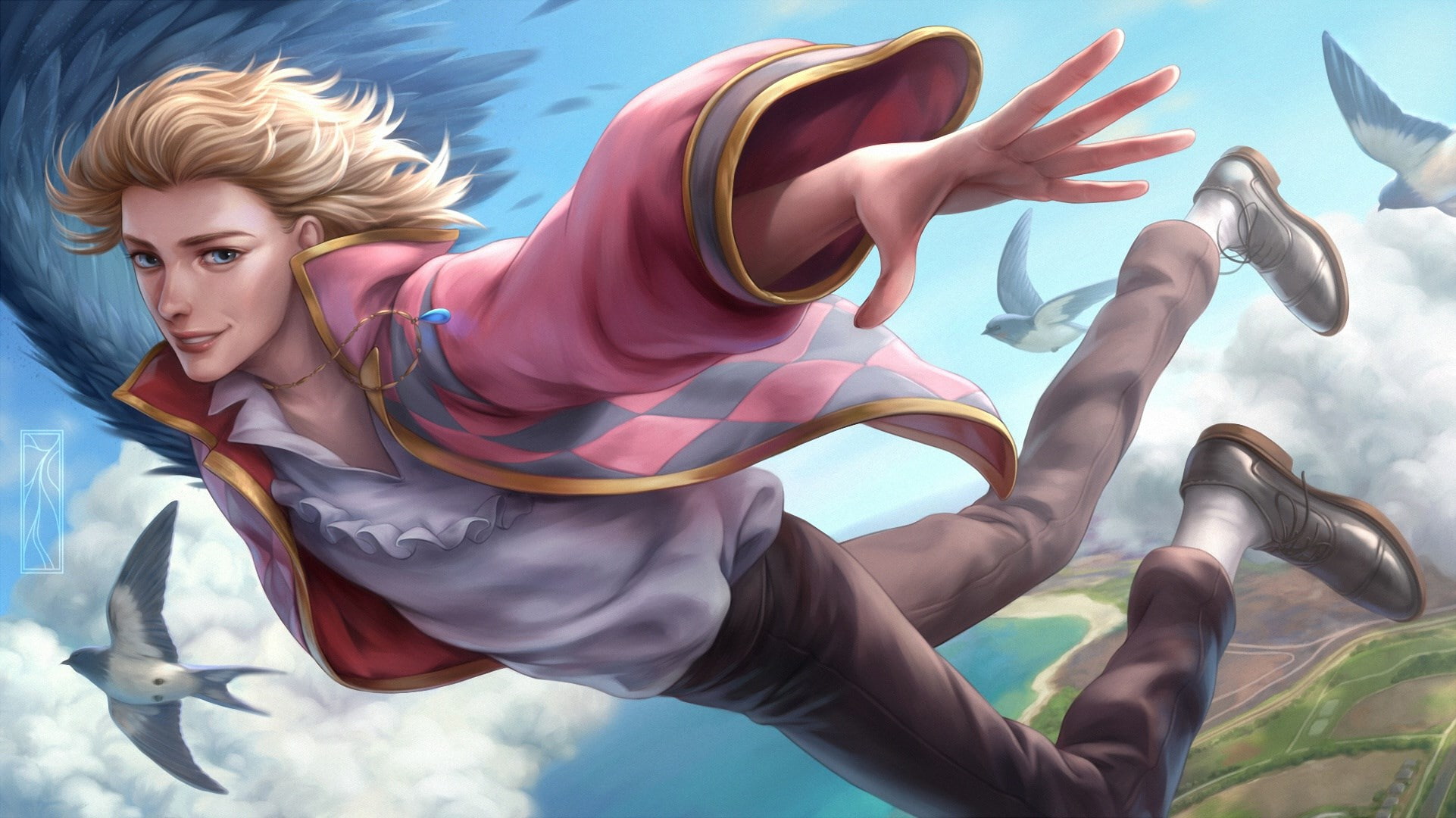 1080P, howls moving castle, HD Wallpaper