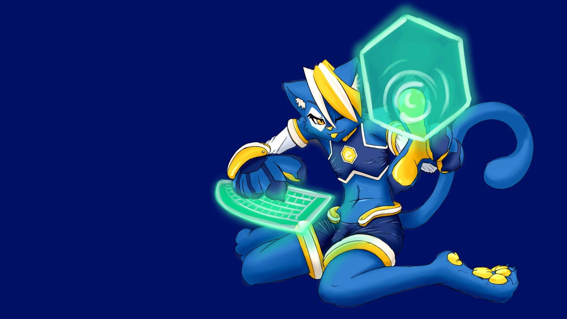 blue, communication, business, connection, Anthro, studio shot, technology, three dimensional, glowing, black background, shape, futuristic, sign, no people, HD Wallpaper