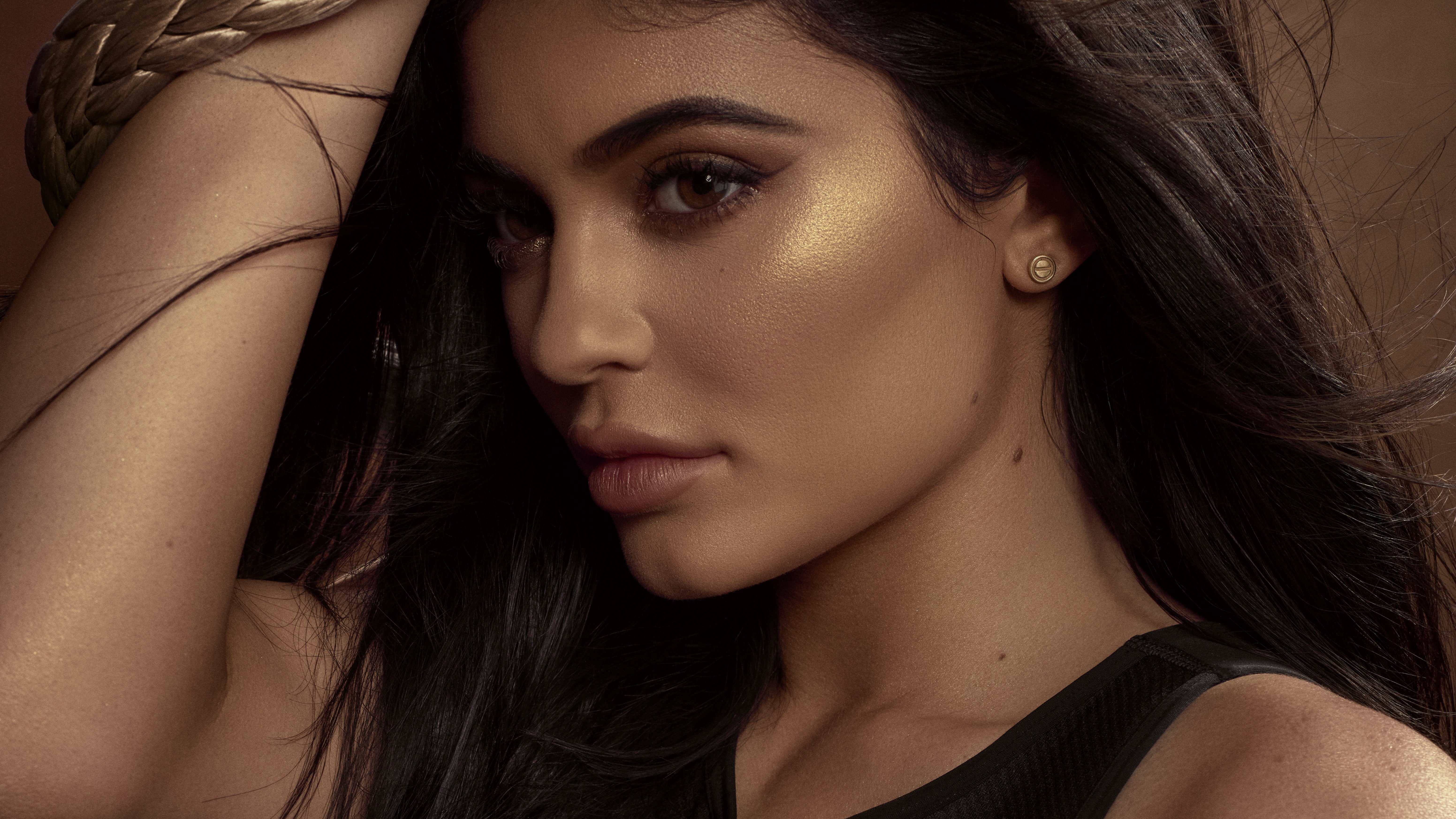 2017, 5K, 5K, Kylie Jenner, HD Wallpaper