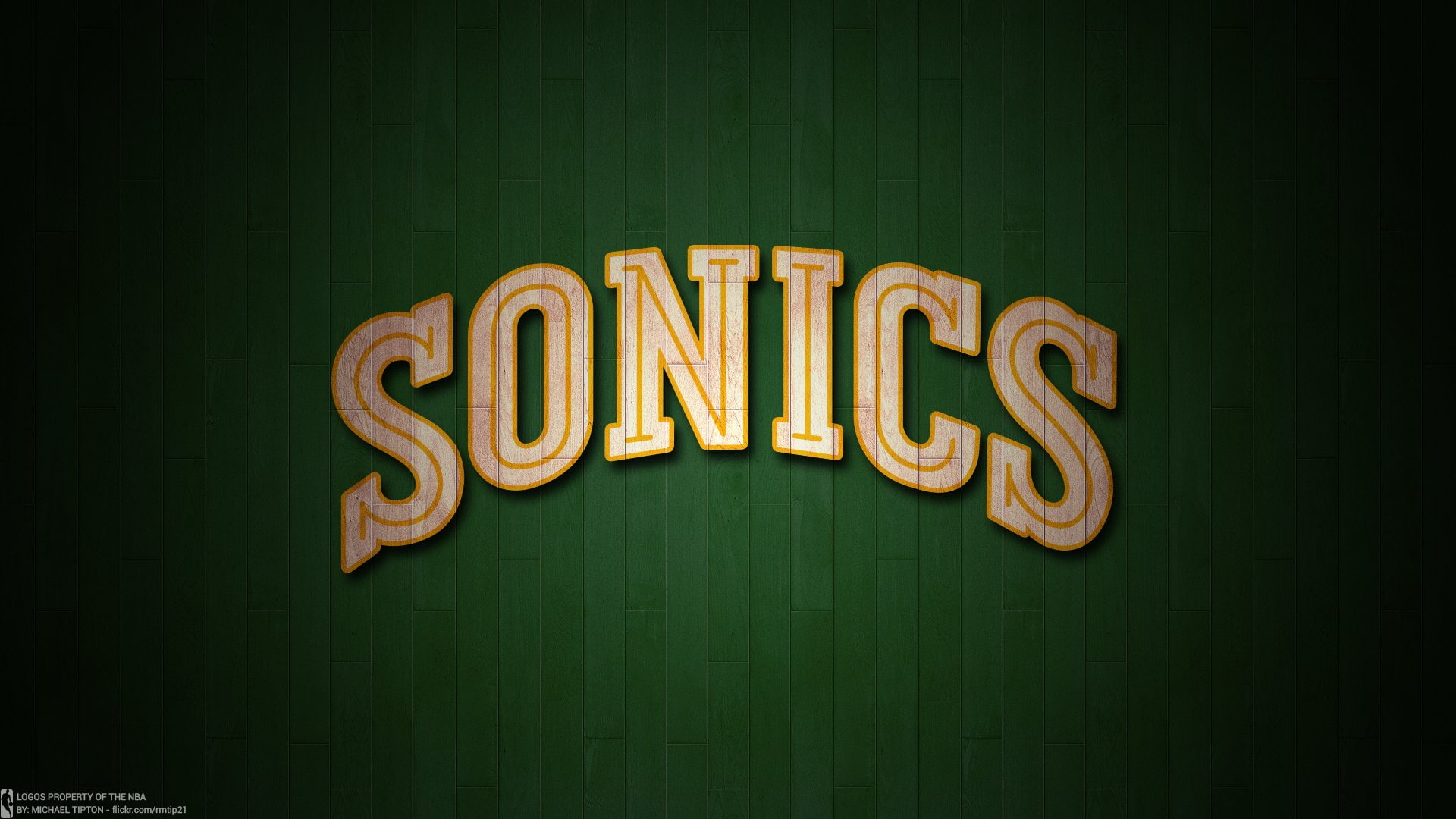 1080P, Seattle Supersonics, Basketball, HD Wallpaper