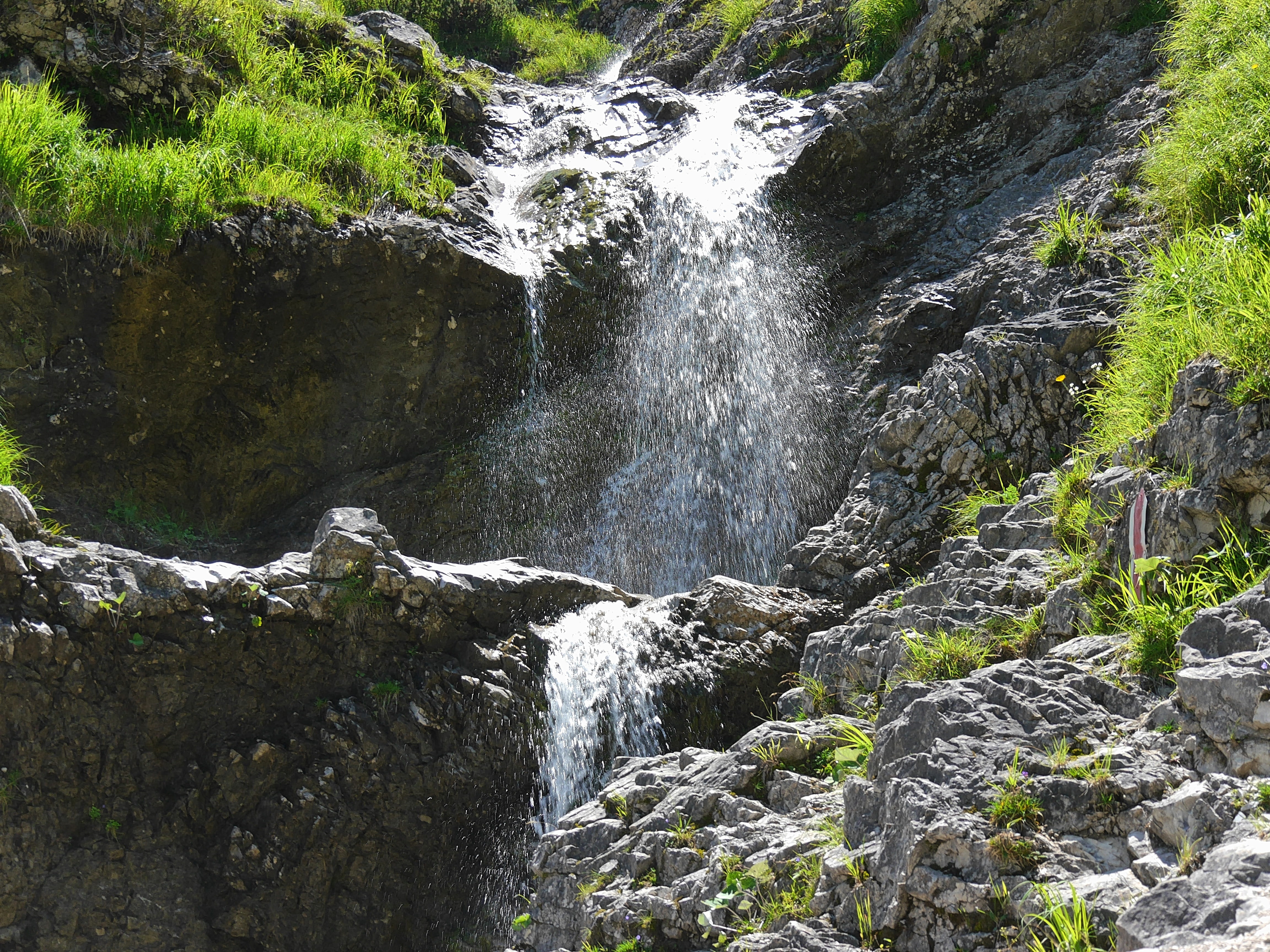 land, wolf canyon, flowing, rock - object, nature, splashing, rock, blurred motion, solid, 4K, long exposure, falling water, bad wiessee, outdoors, no people, HD Wallpaper