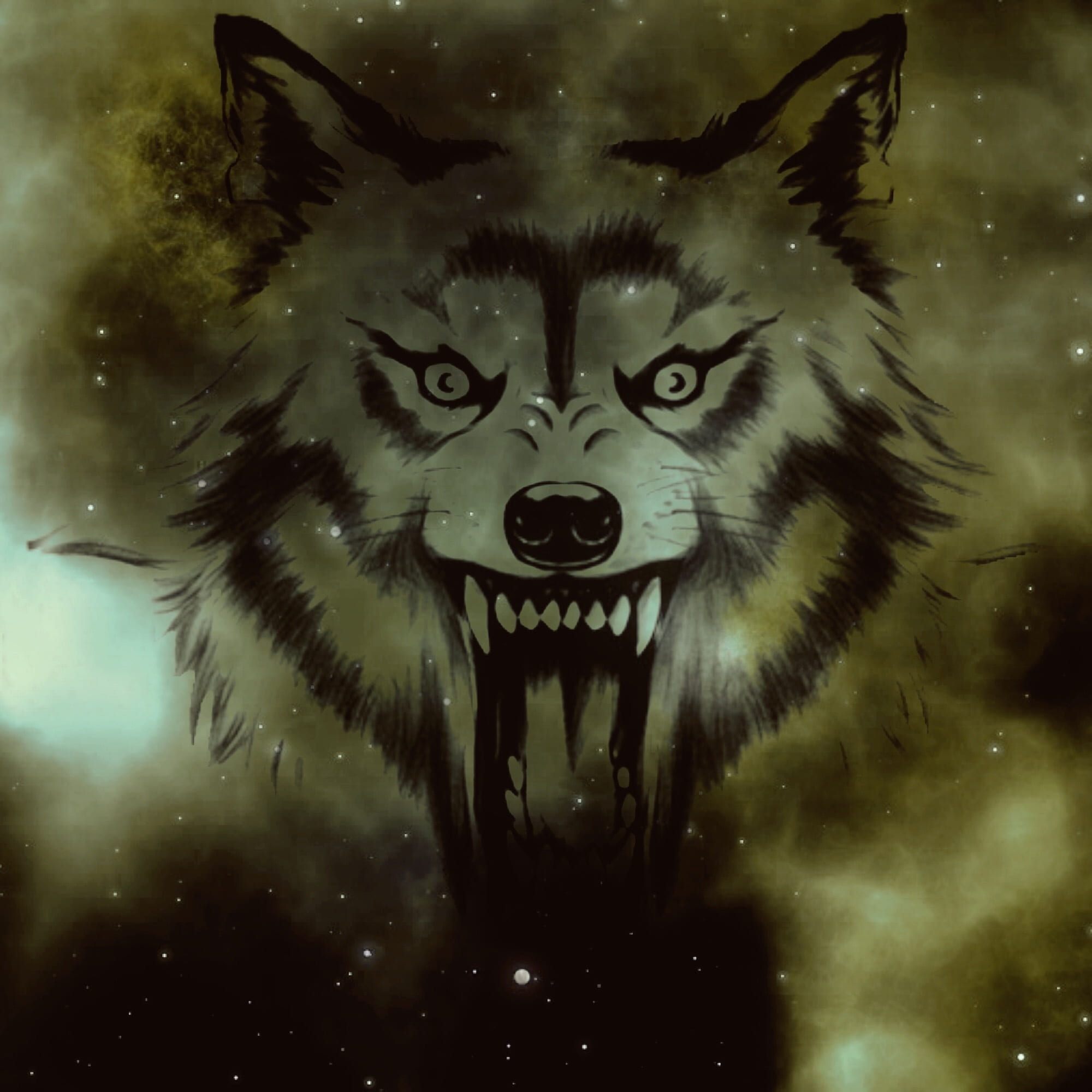 animals in the wild, wolfs head, close-up, animal representation, nature, portrait, creativity, transparent, animal body part, animal wildlife, wolf, no people, Phone HD Wallpaper