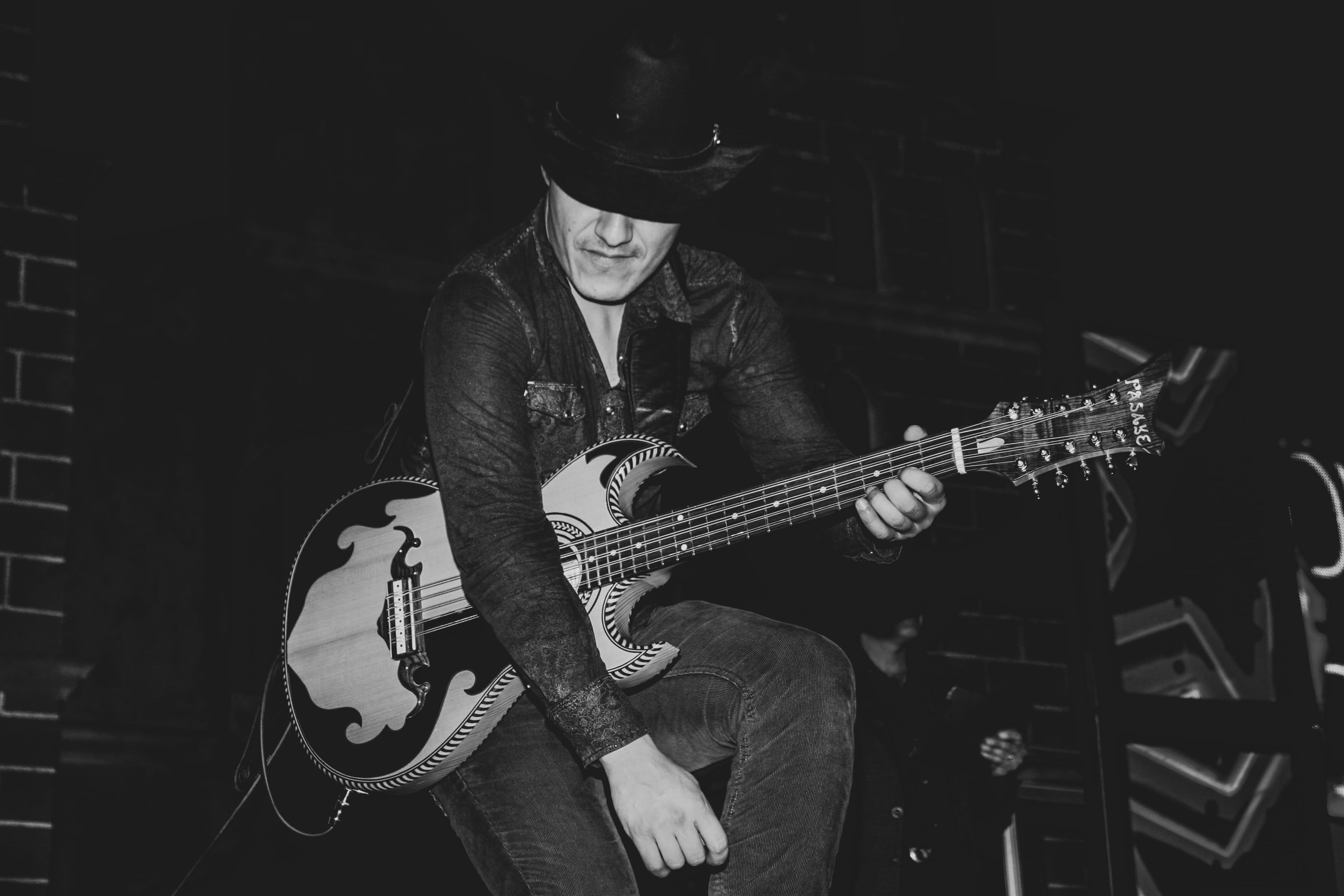tijuana, musical equipment, acoustic guitar, nightlife, arts culture and entertainment, men, musical instrument, mexico, hat, guitarist, plucking an instrument, HD Wallpaper