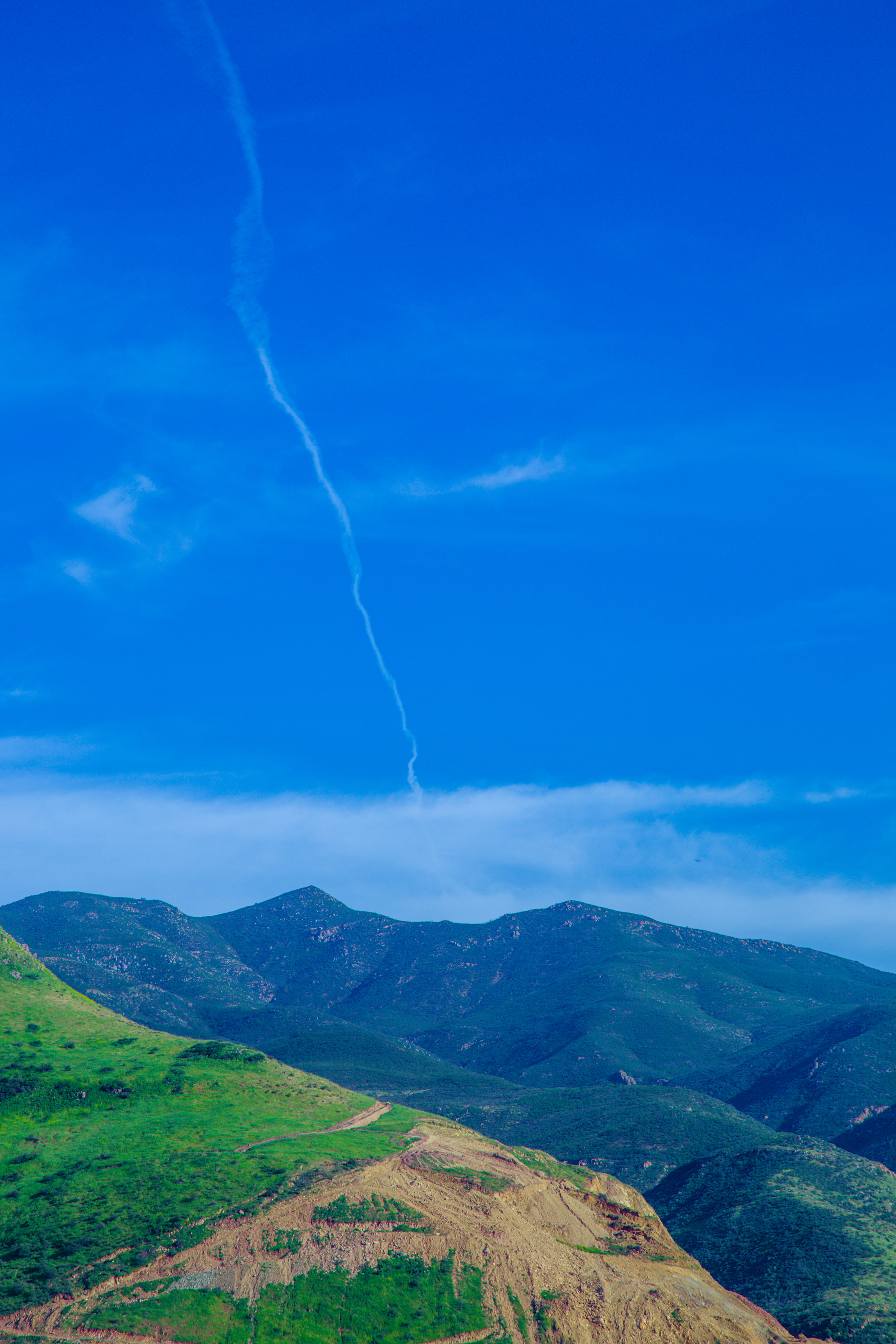 scenics - nature, nature, beauty in nature, day, hill, field, green color, mountain range, no people, tijuana, mountain, landscape, non-urban scene, outdoors, Phone HD Wallpaper
