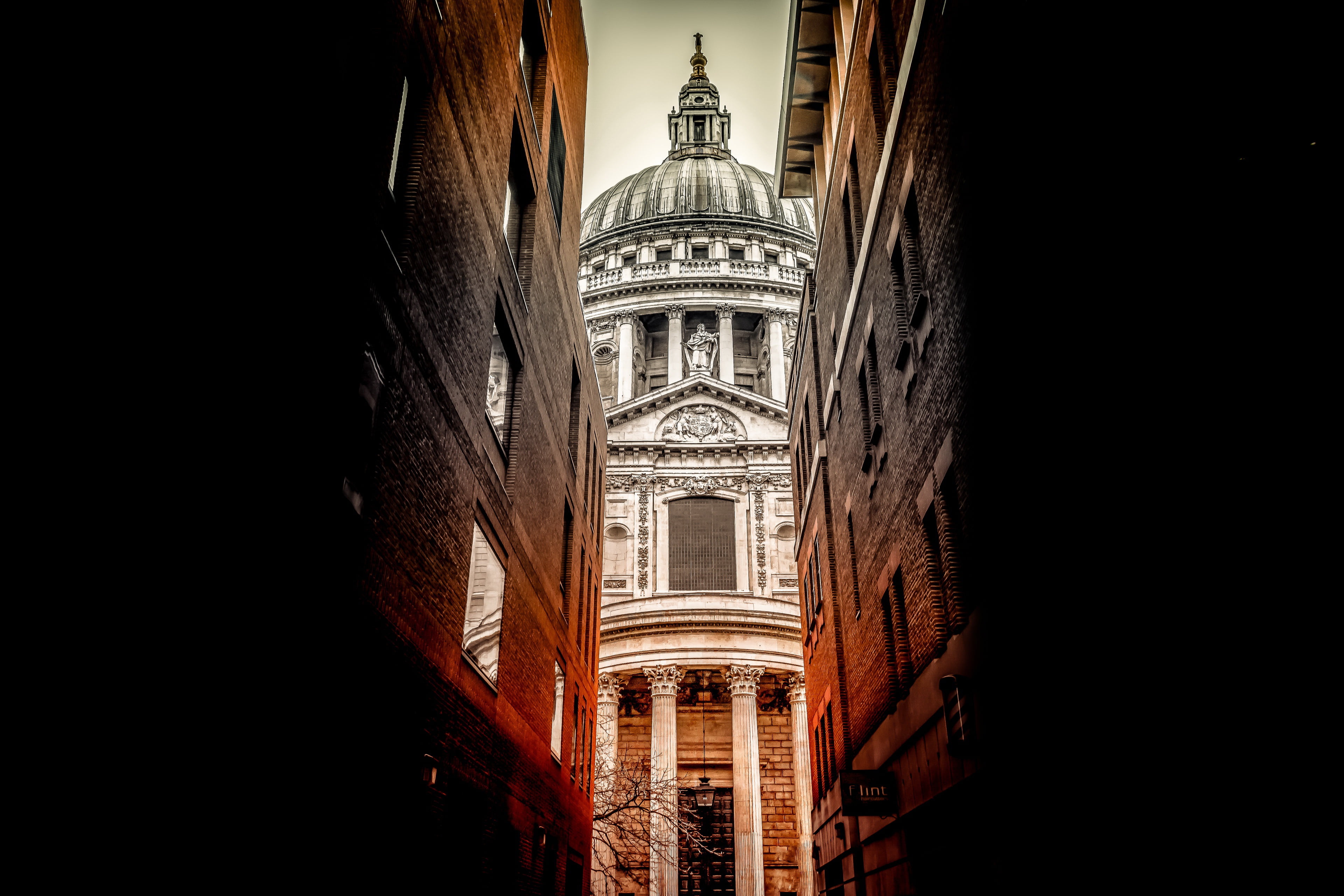 St Pauls, Sneak Peak, London, 4K, HD Wallpaper