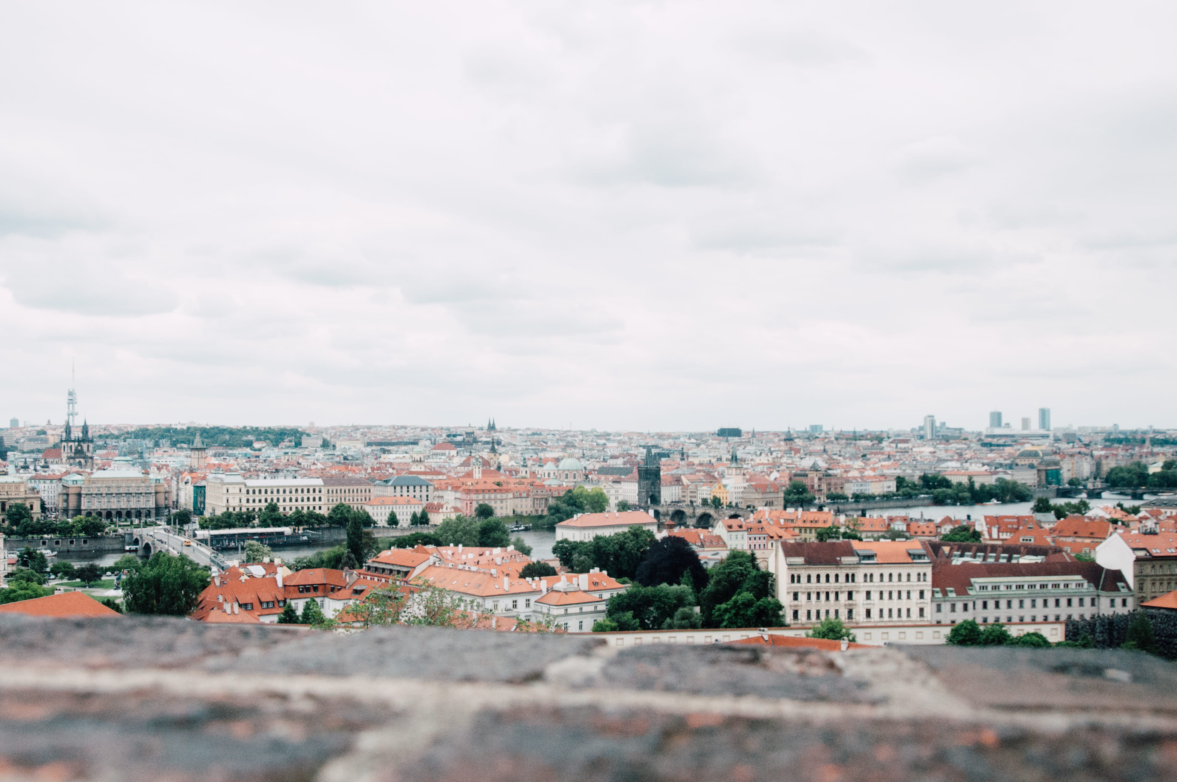 landscape, 4K, nature, aerial, built structure, prague, photography, plant, outdoors, flagstone, scenery, aerial view, cloud - sky, settlement, architecture, HD Wallpaper