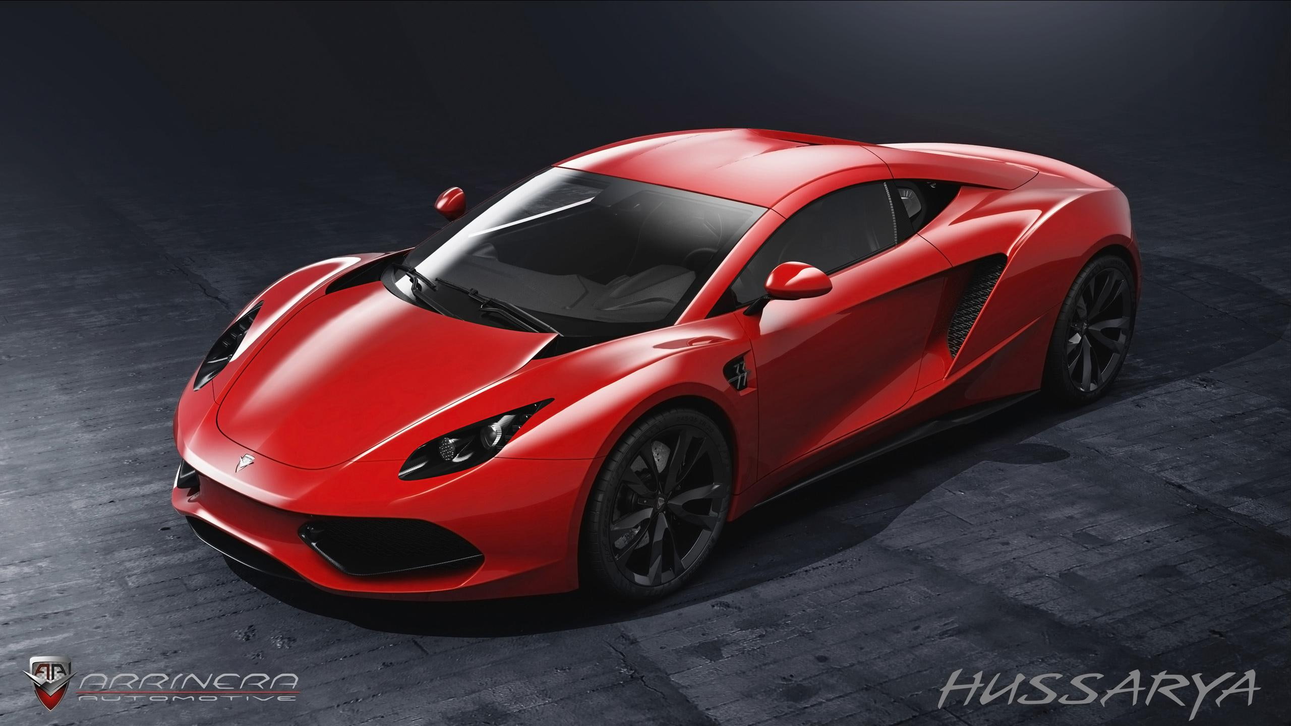 other cars, 2K, sports, hussarya, red, cars, arrinera, 2014, car, HD Wallpaper
