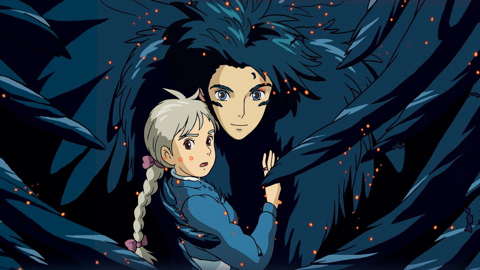 1080P, anime, Howls Moving Castle, Studio Ghibli, HD Wallpaper
