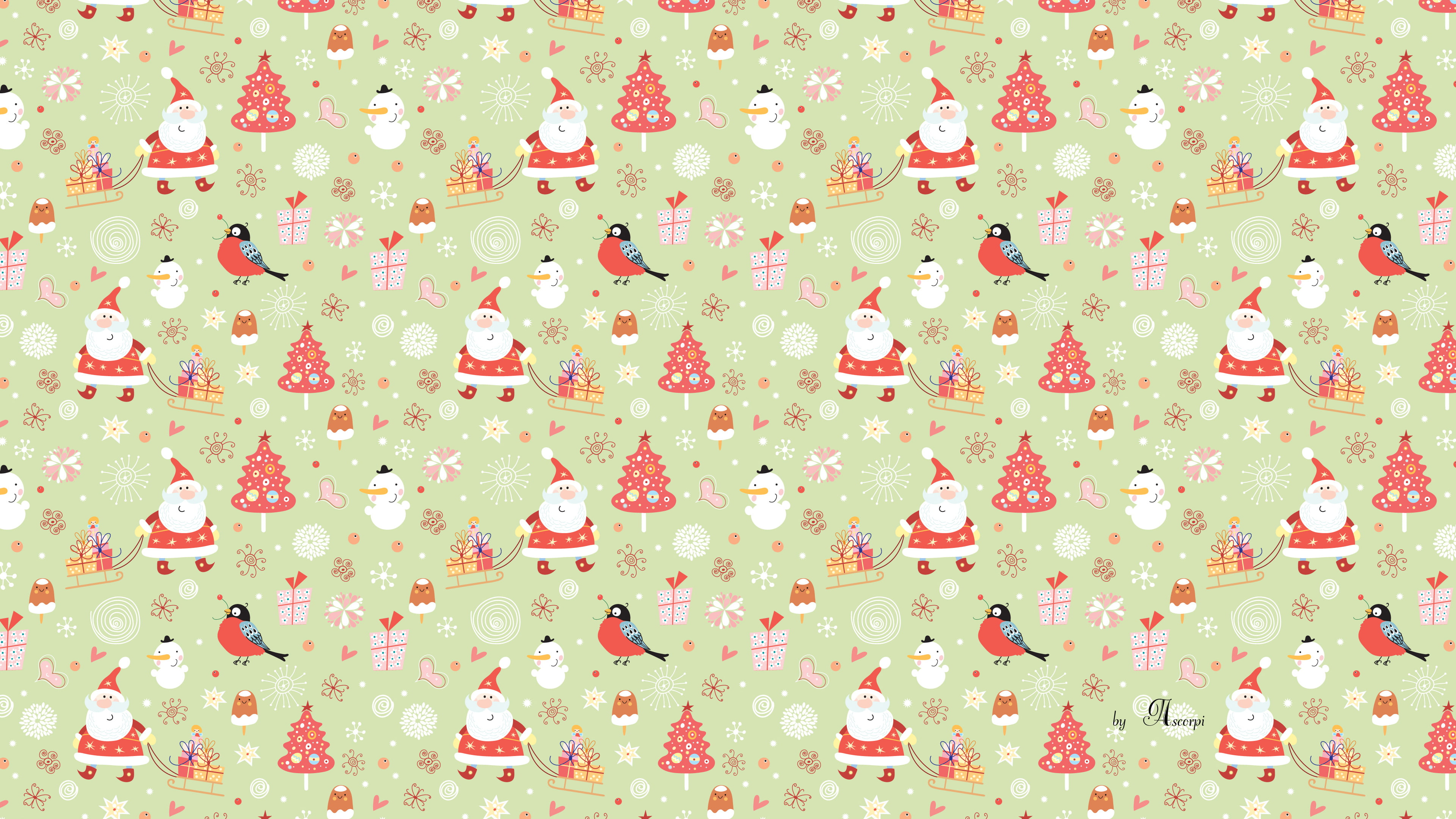 abstract, cute, 4K, repetition, humor, symbol, studio shot, tree, seamless, confetti, no people, white, emotion, Santa, floral pattern, backgrounds, high angle view, HD Wallpaper