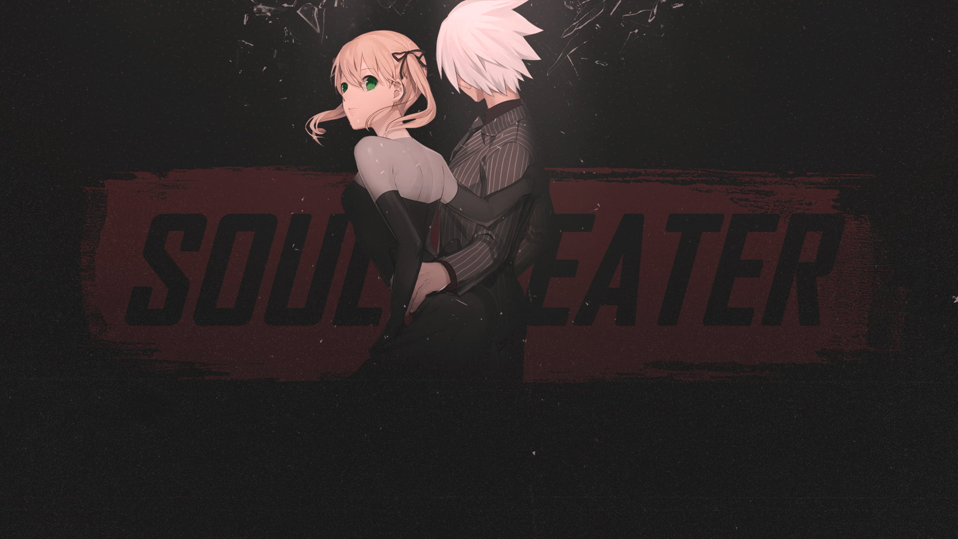 1080P, anime, Soul Eater, Maka Albarn, Soul Evans, HD Wallpaper