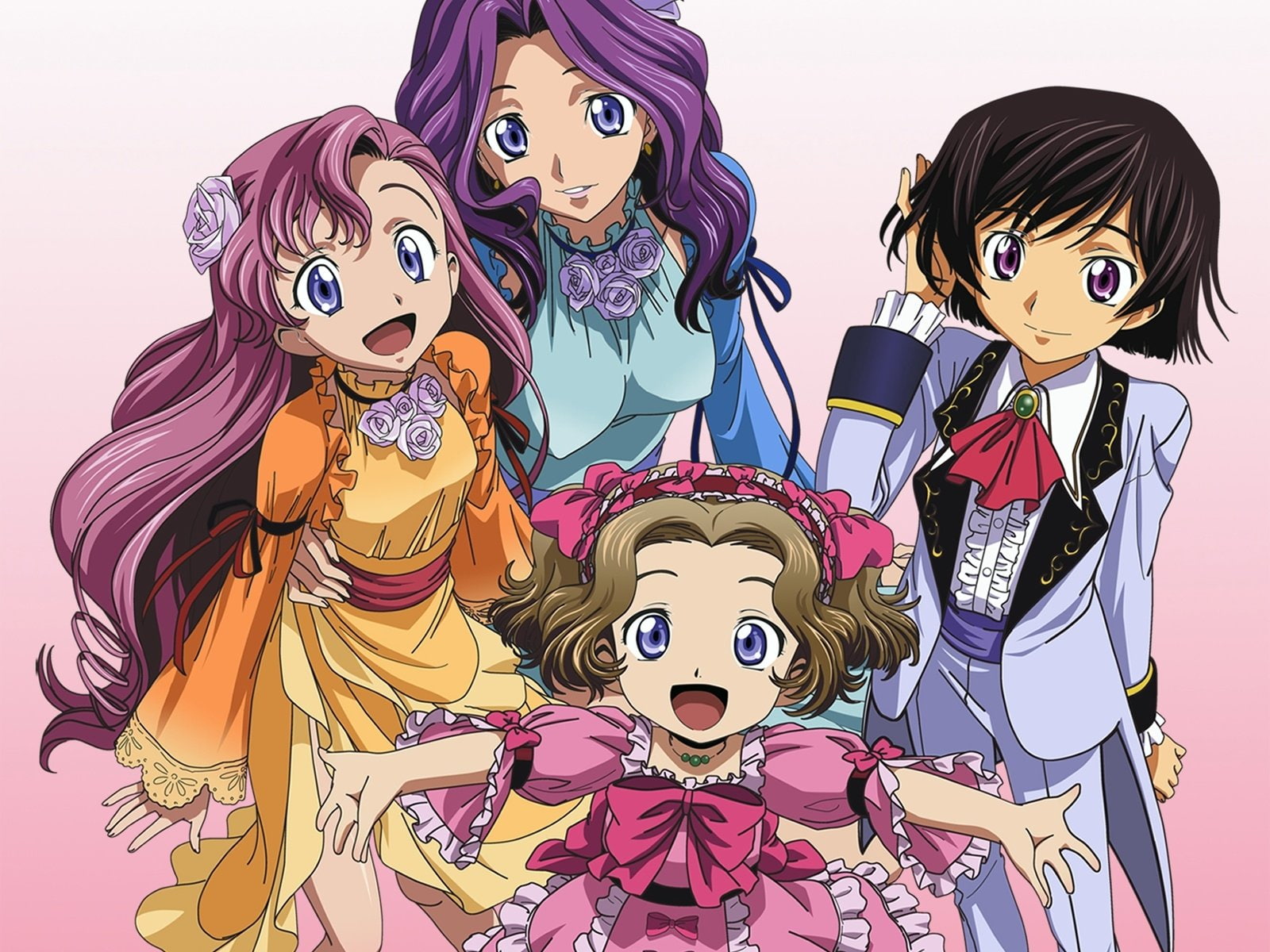 Cornelia Li Britannia, Anime, Lelouch Lamperouge, Nunnally Lamperouge, Code Geass, Suzaku Kururugi, 720P, HD Wallpaper
