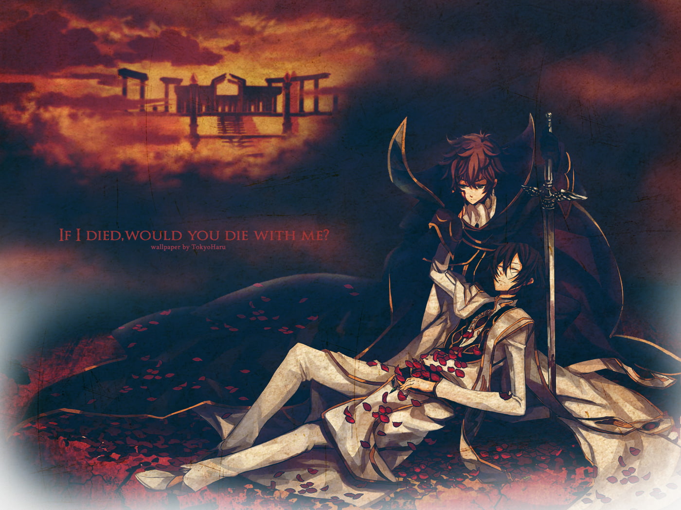 Lelouch Lamperouge, Suzaku Kururugi, 720P, Code Geass, Anime, HD Wallpaper