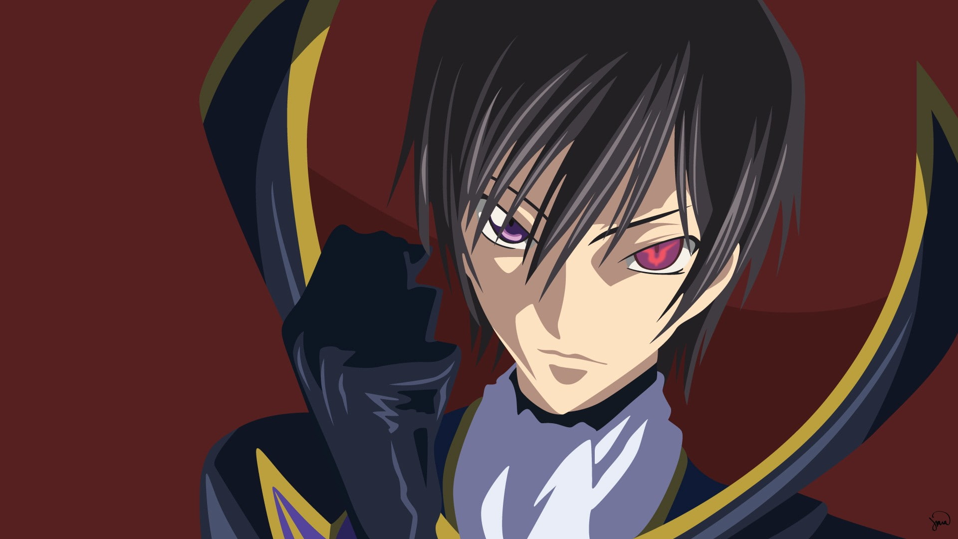 Lamperouge Lelouch, Code Geass, 1080P, HD Wallpaper