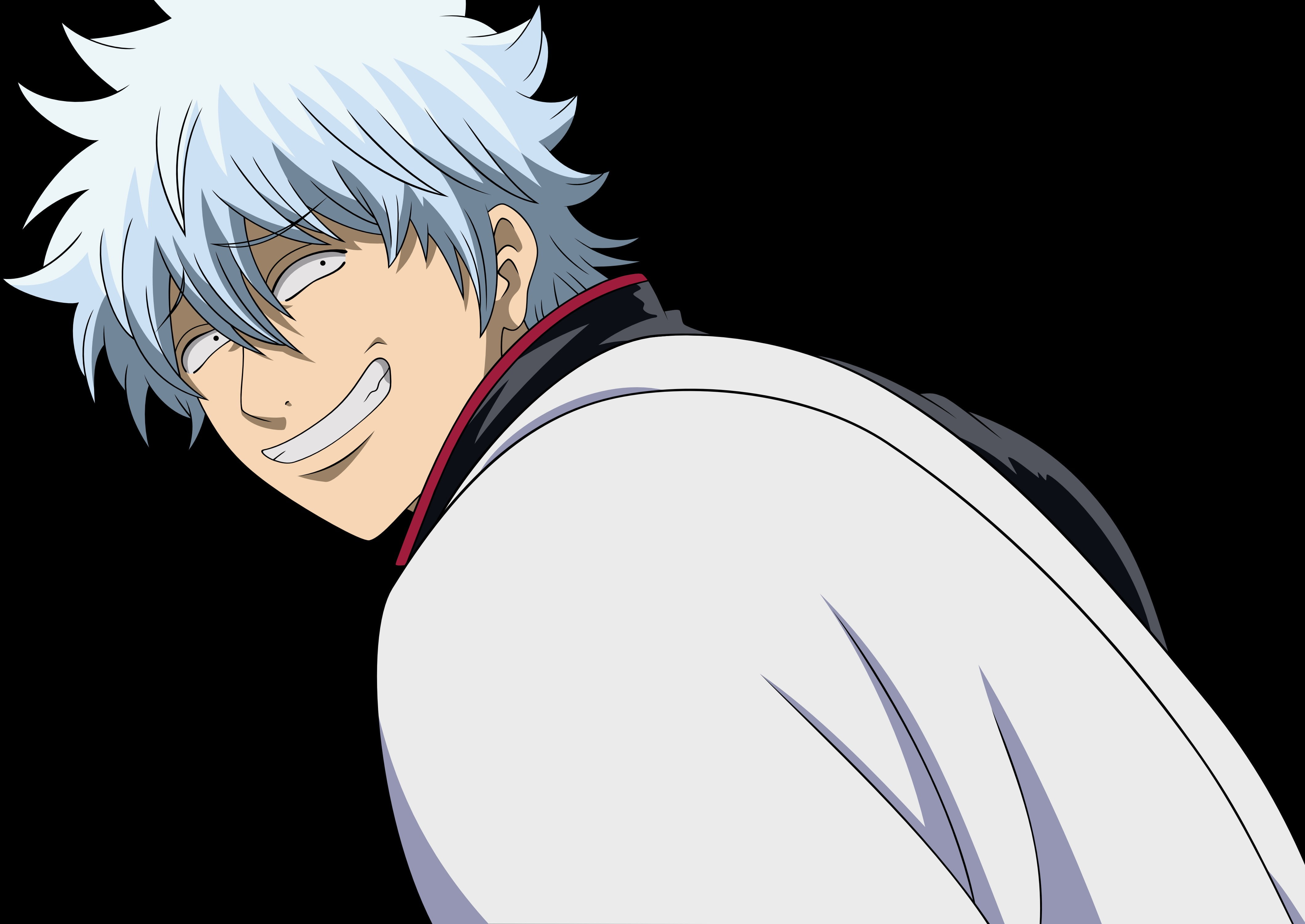 sakata, gintama, gintoki, art, 4K, HD Wallpaper