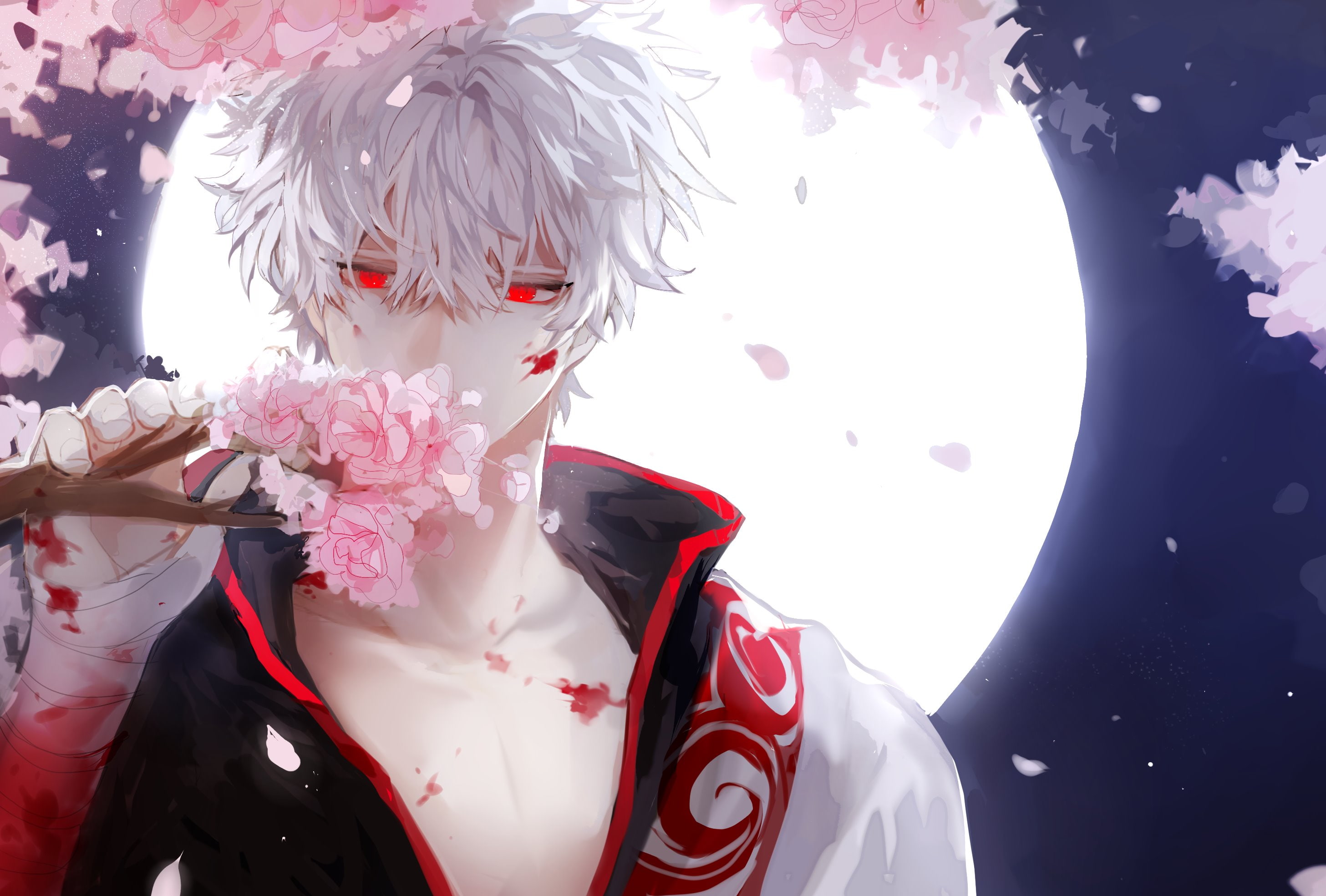 Gintoki Sakata, 2K, Anime, Gintama, HD Wallpaper