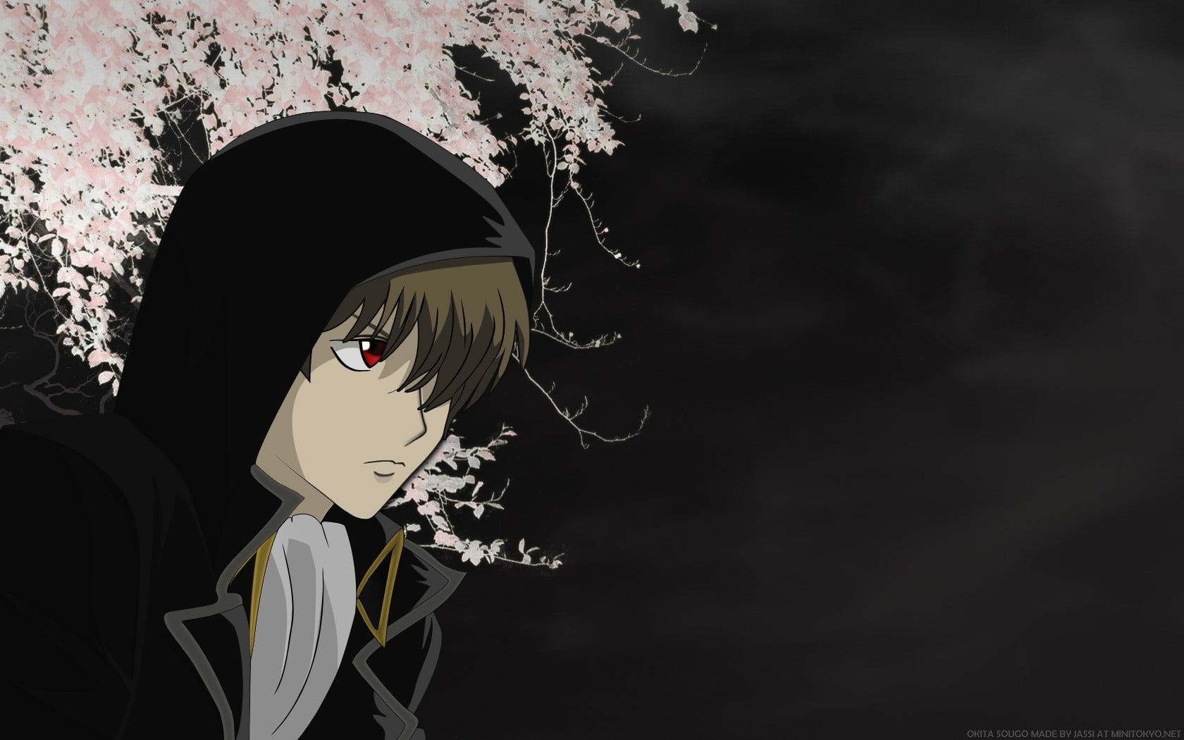 Boy, clothing, innocence, headshot, looking, outdoors, child, looking away, nature, side view, obscured face, close-up, Okita sougo, men, leisure activity, HD Wallpaper