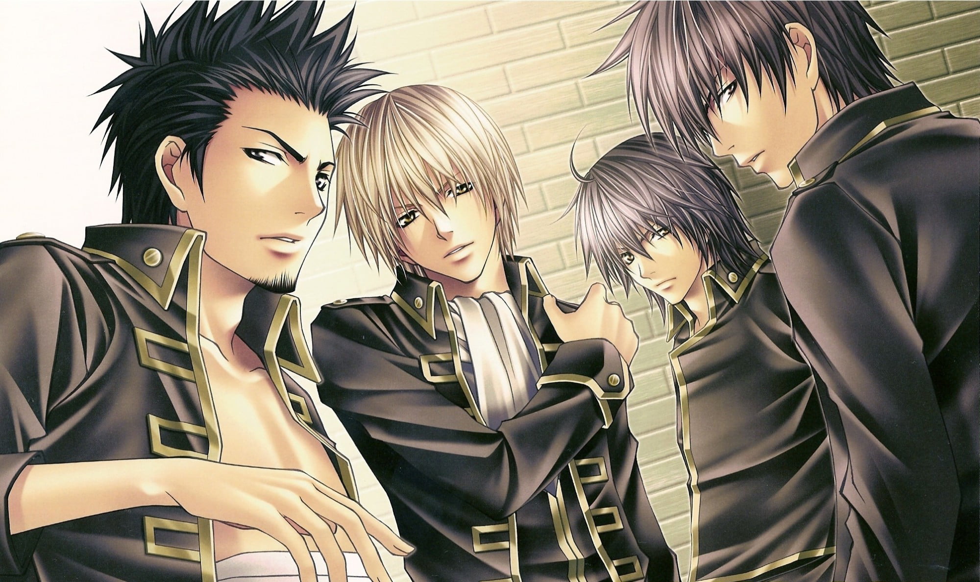 Hijikata Toushirou, hairstyle, men, togetherness, looking, real people, caucasian Ethnicity, group Of People, elegance, beautiful, businessman, Okita Sougo, HD Wallpaper