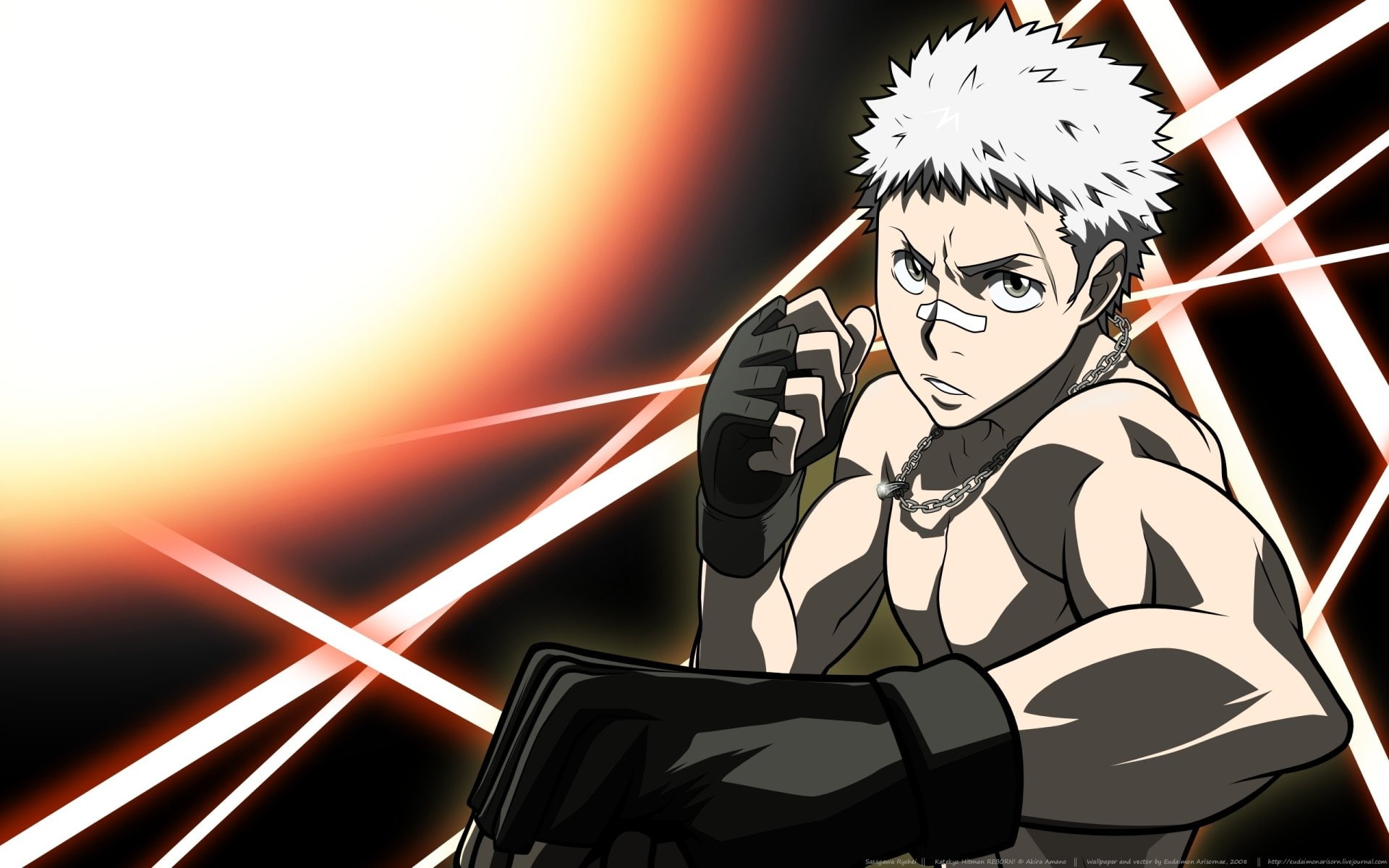 Ryohei Sasagawa, Anime, 1080P, Katekyō Hitman Reborn!, HD Wallpaper