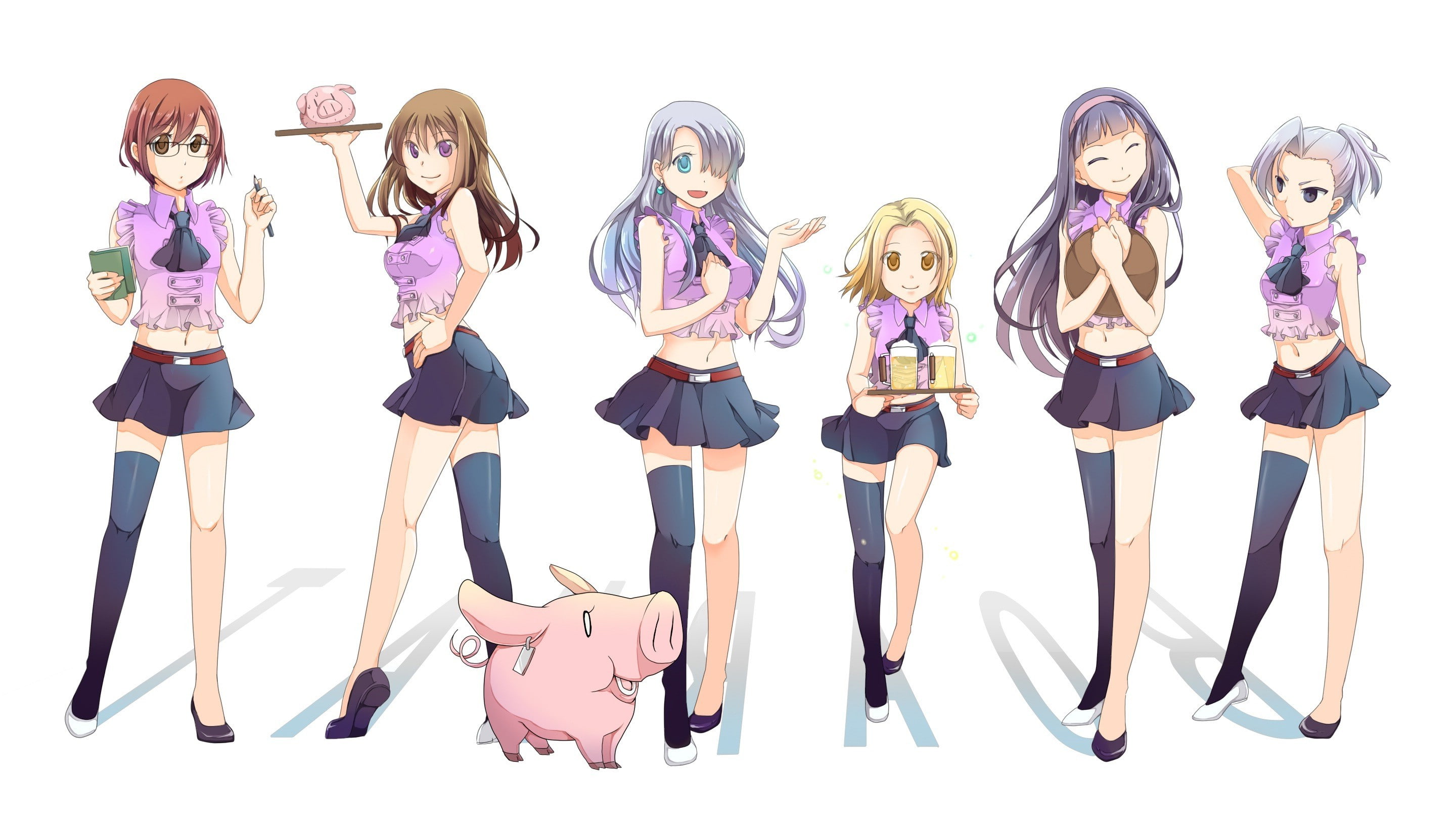 gowther sin of lust nanatsu no taizai elizabeth liones diane sin of envy, 2K, HD Wallpaper