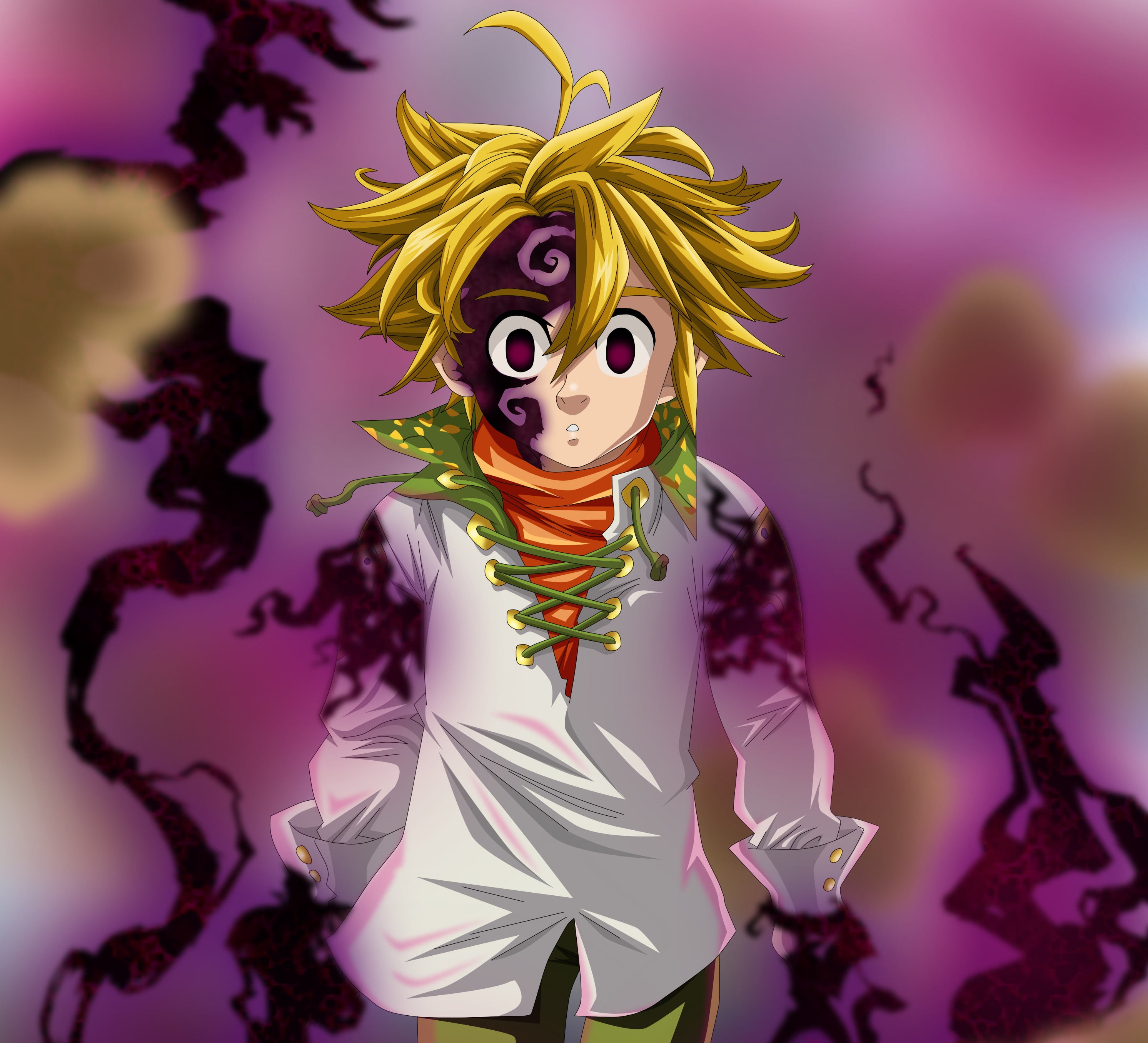 2K, The Seven Deadly Sins, Anime, Meliodas (The Seven Deadly Sins), HD Wallpaper