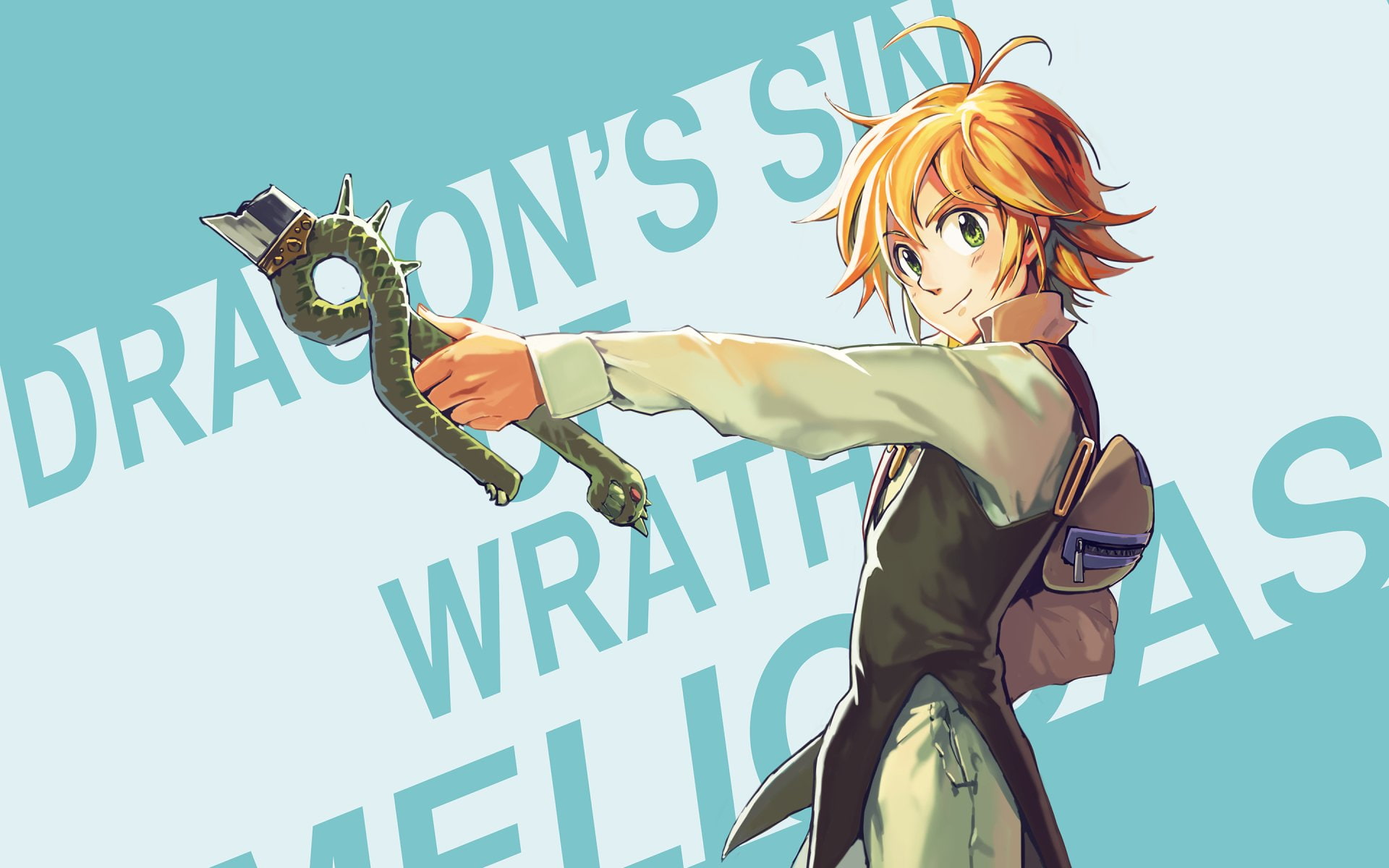 Anime, 1080P, The Seven Deadly Sins, Meliodas (The Seven Deadly Sins), HD Wallpaper