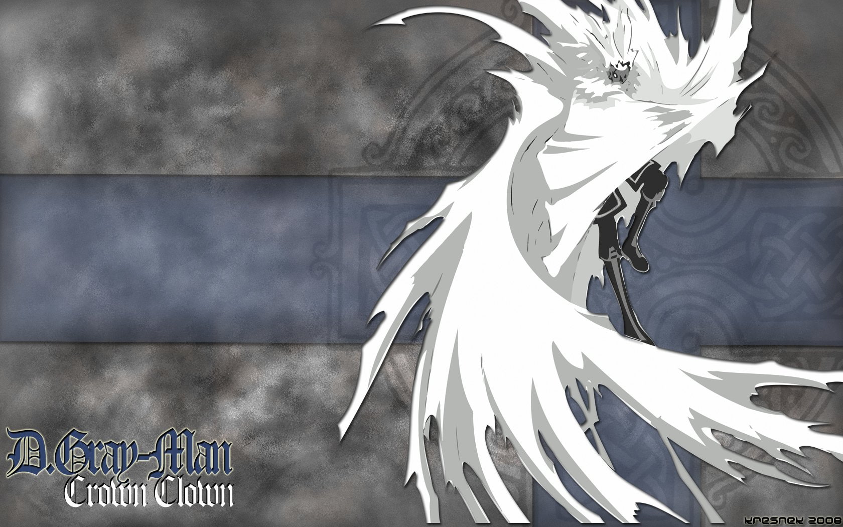 d, gray, clown, man, 720P, Anime, crown, D.Gray-man, HD Wallpaper