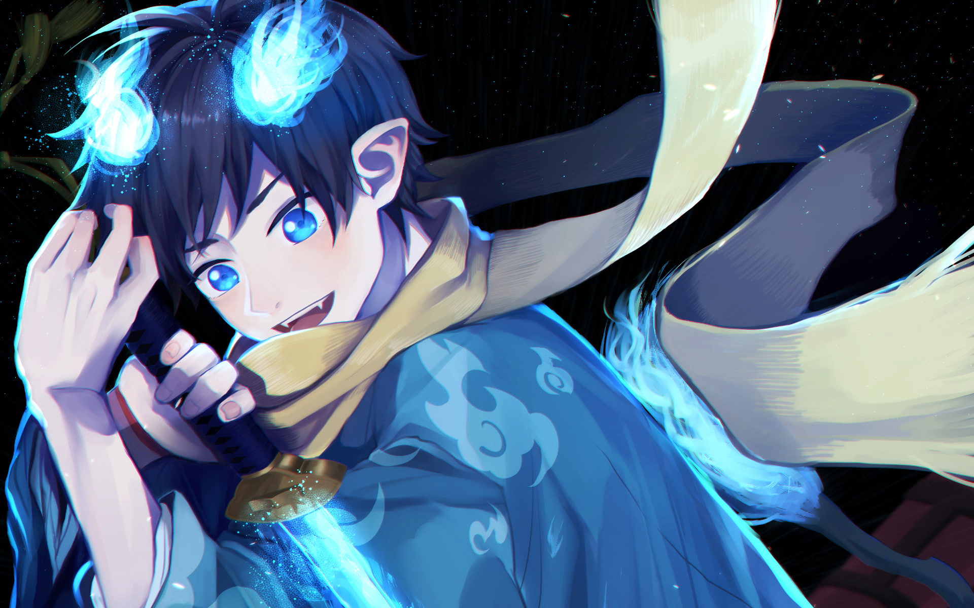 Anime, Rin Okumura, Blue Exorcist, 1080P, HD Wallpaper