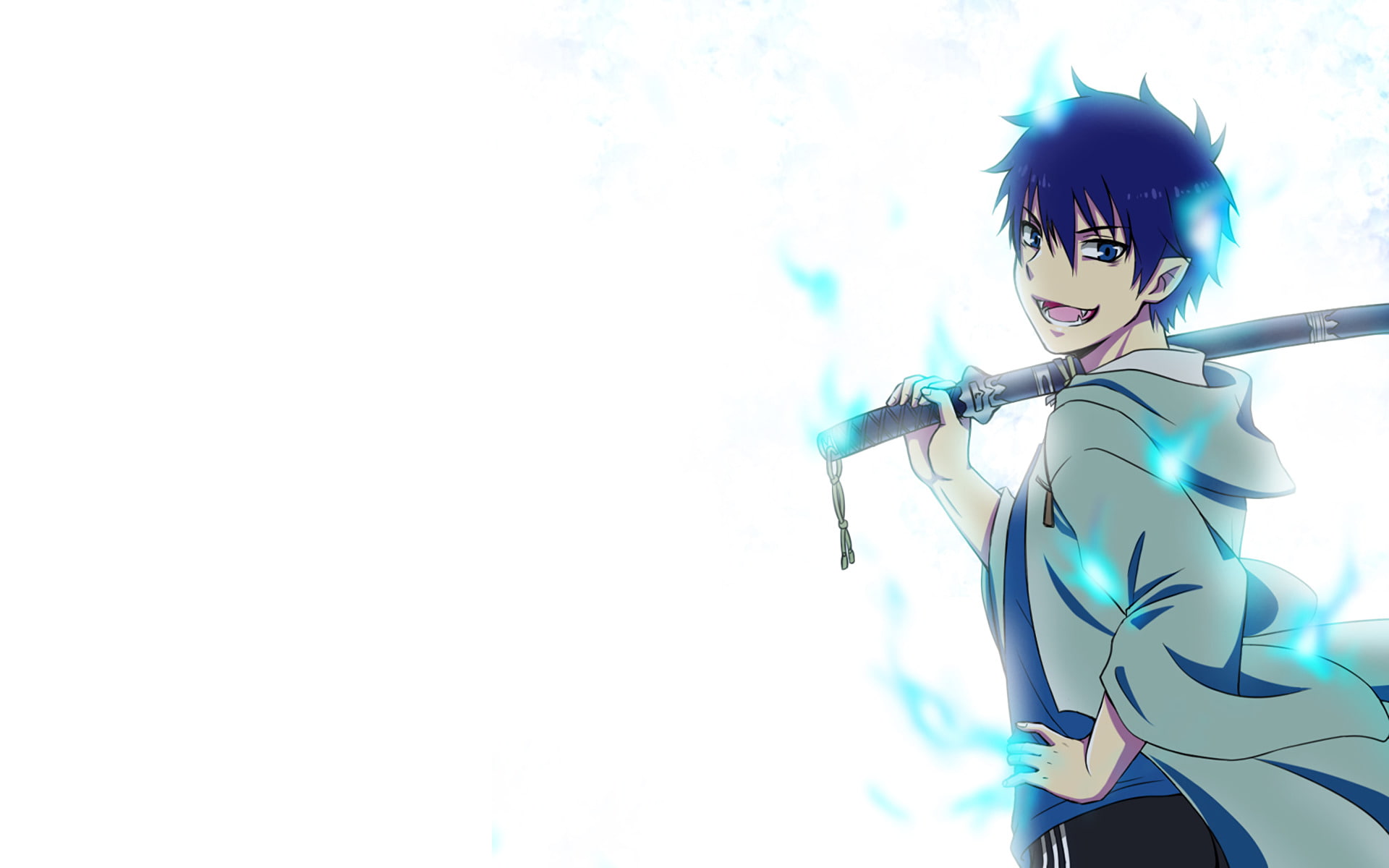 Rin Okumura, 1080P, Anime, Blue Exorcist, HD Wallpaper