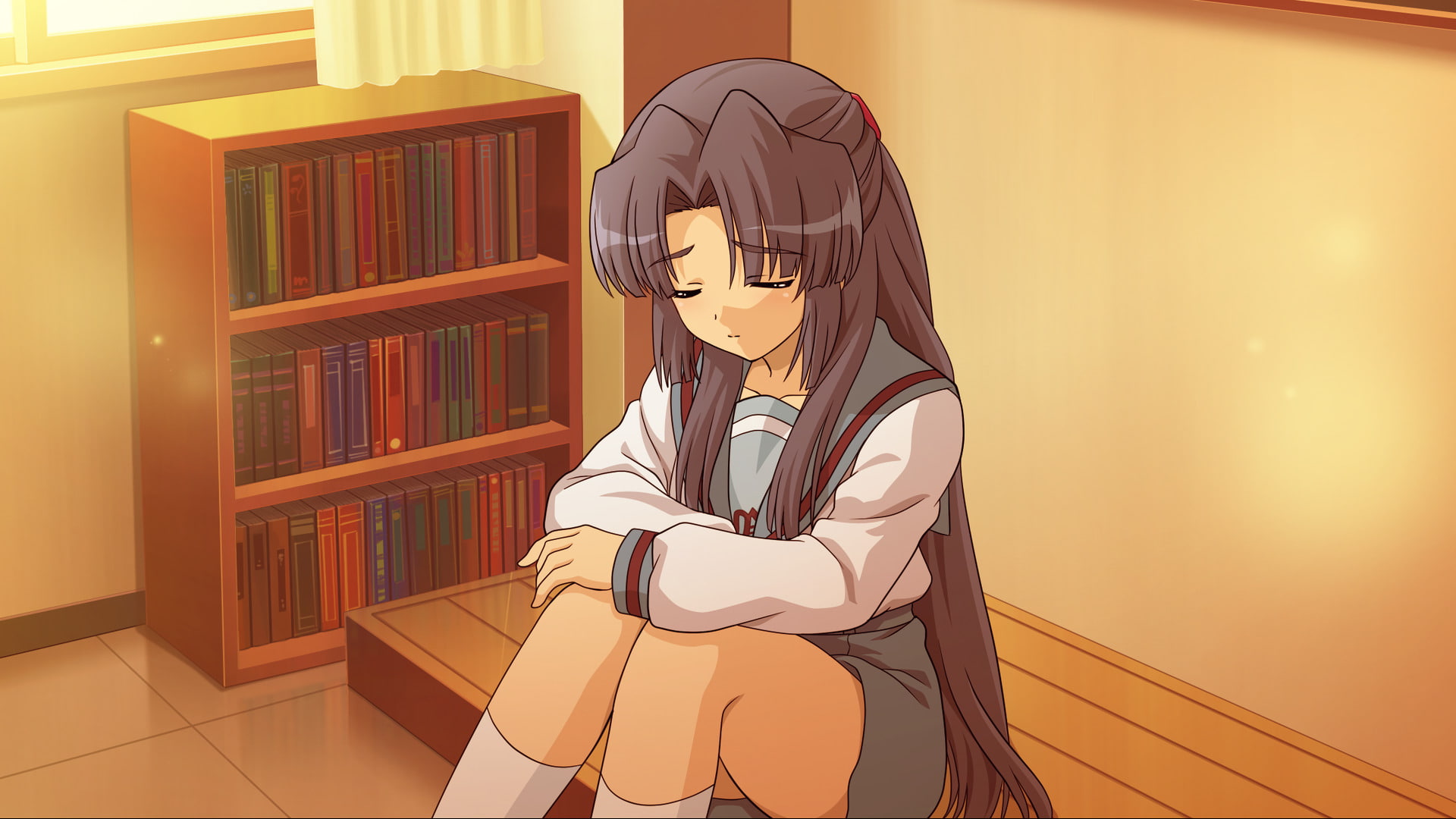 Anime, The Melancholy Of Haruhi Suzumiya, Ryōko Asakura, 1080P, Suzumiya Haruhi no Yuuutsu, HD Wallpaper