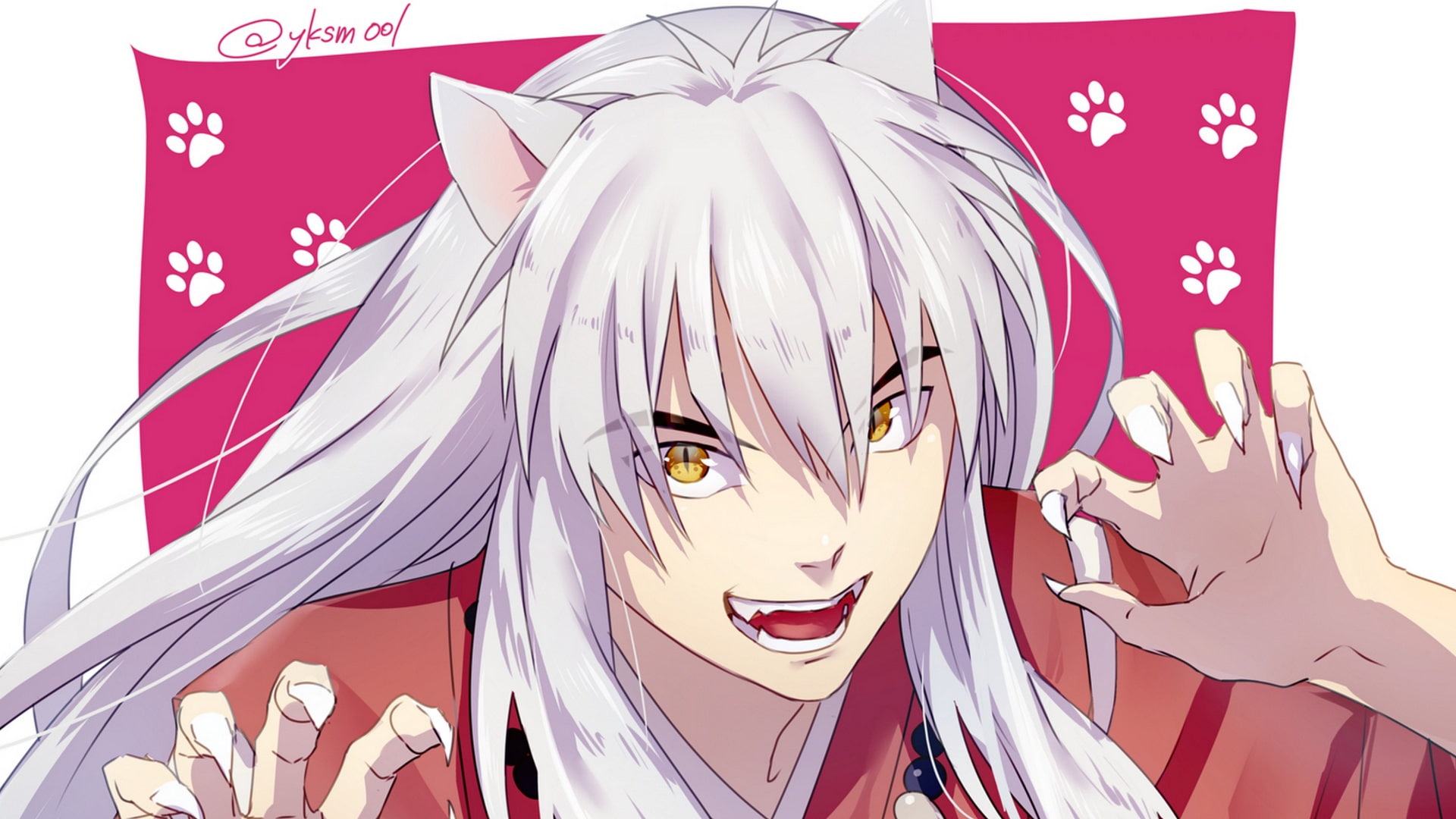 InuYasha (Character), InuYasha, Anime, 1080P, HD Wallpaper
